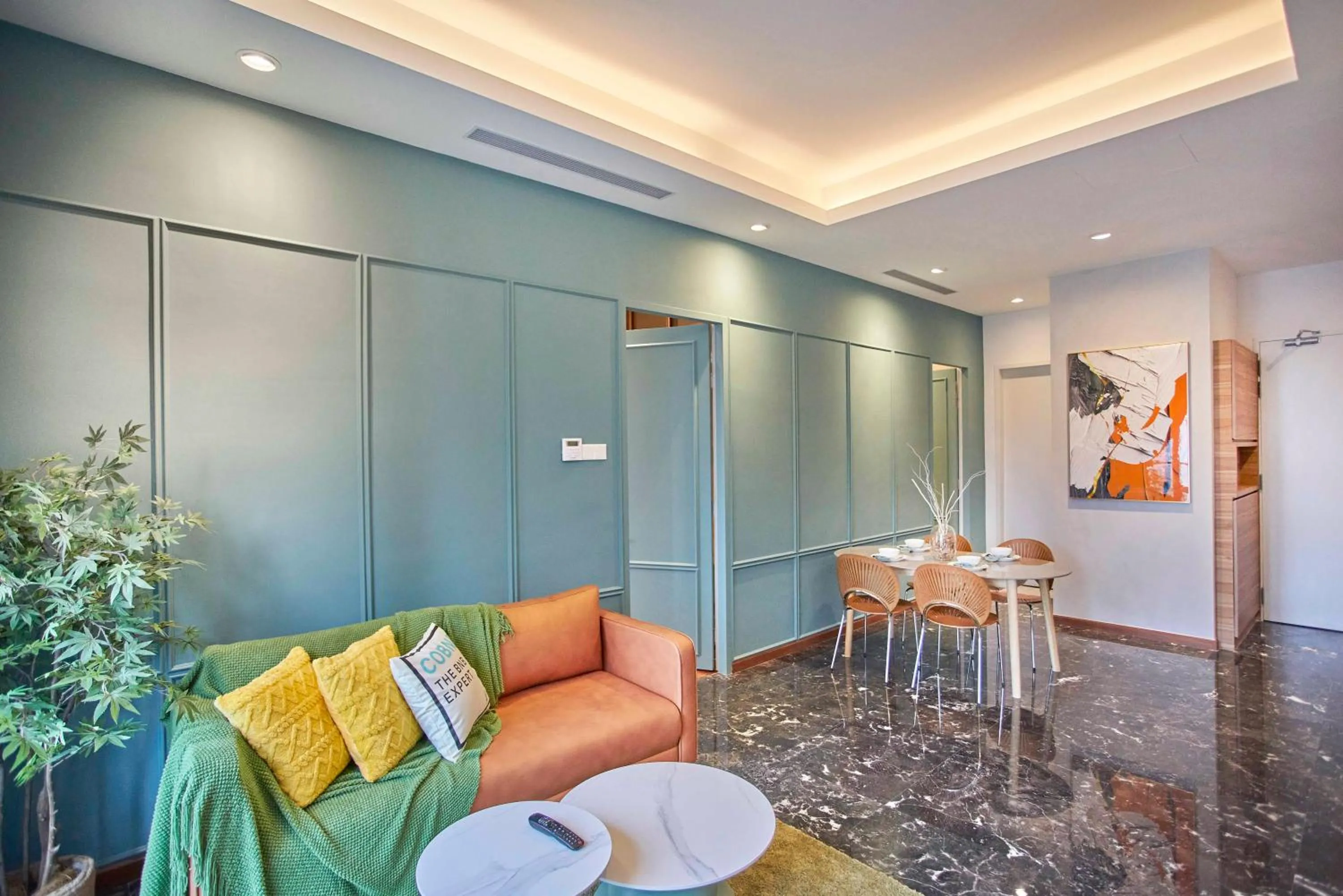 Living room in Royce Residence KLCC by Cobnb