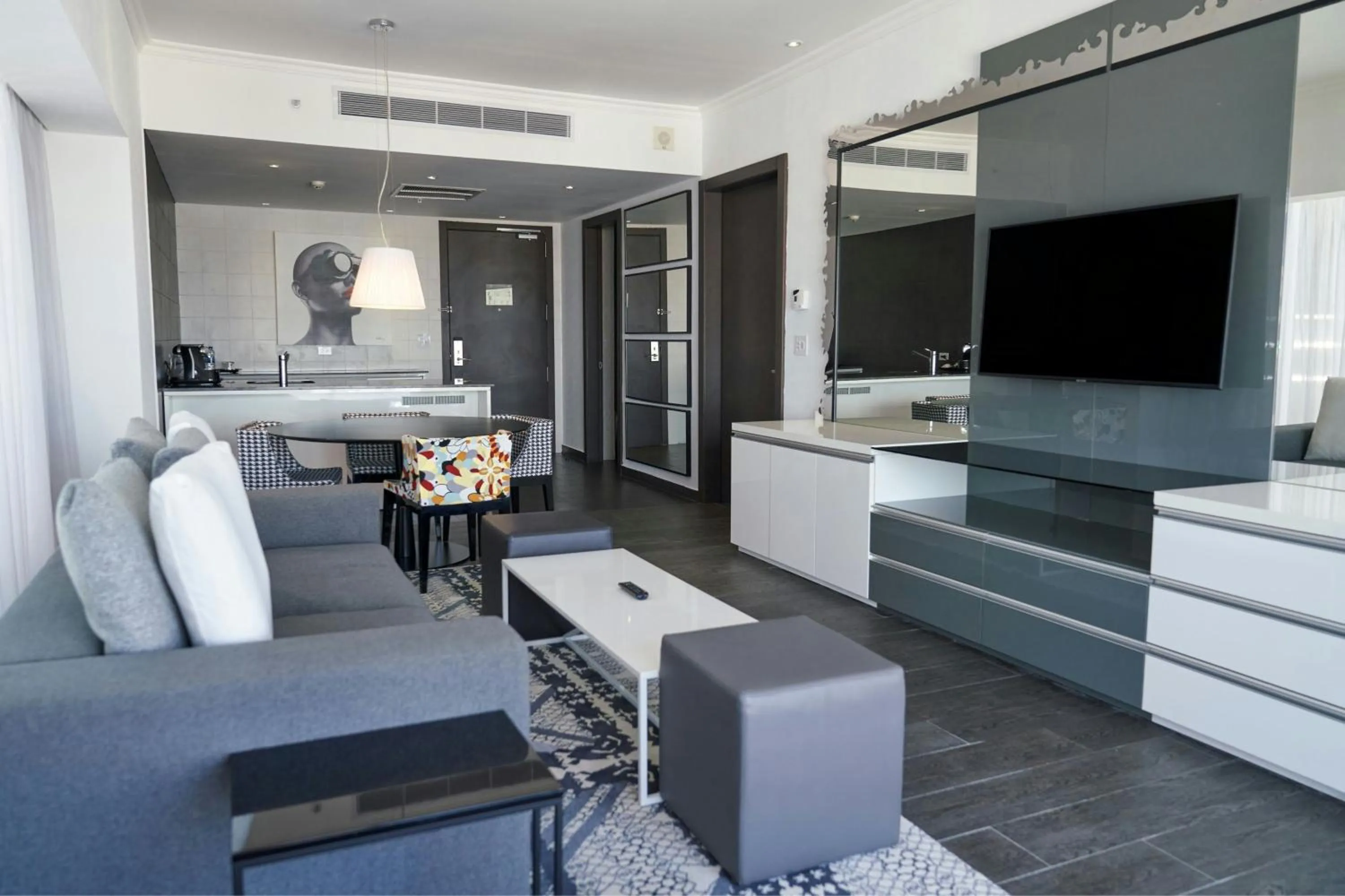 Living room in Sortis Hotel, Spa & Casino, Autograph Collection