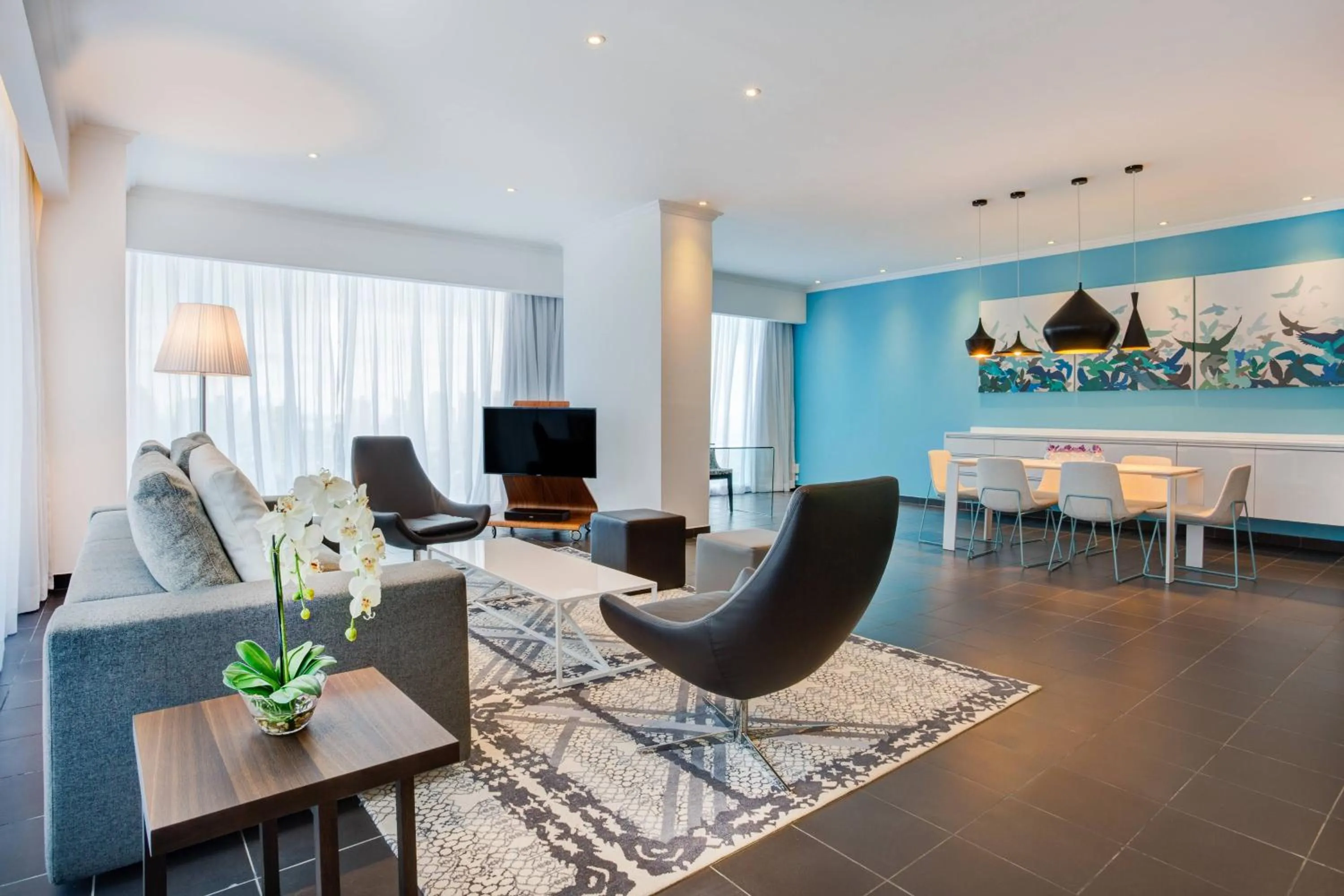 Living room in Sortis Hotel, Spa & Casino, Autograph Collection