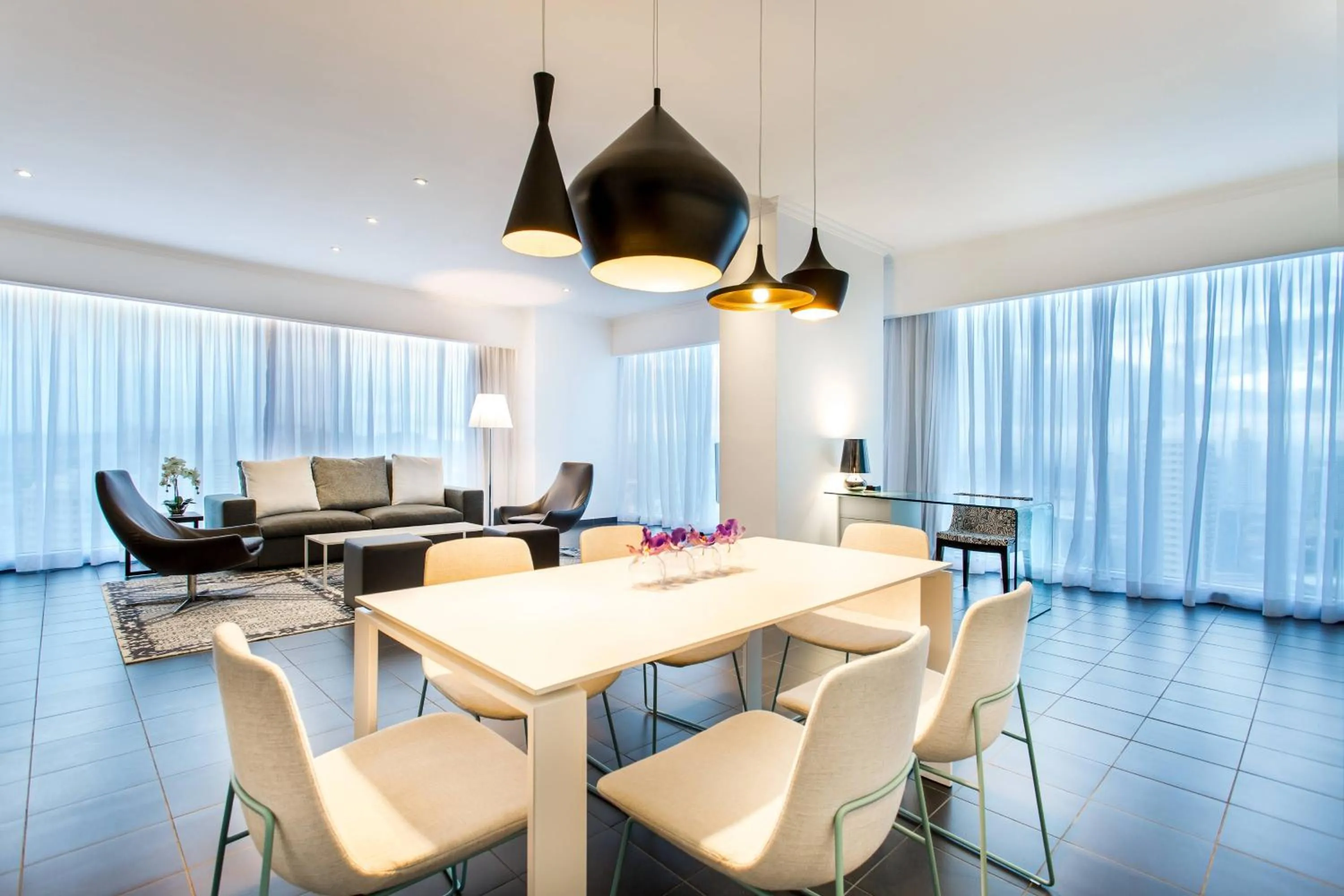 Living room in Sortis Hotel, Spa & Casino, Autograph Collection