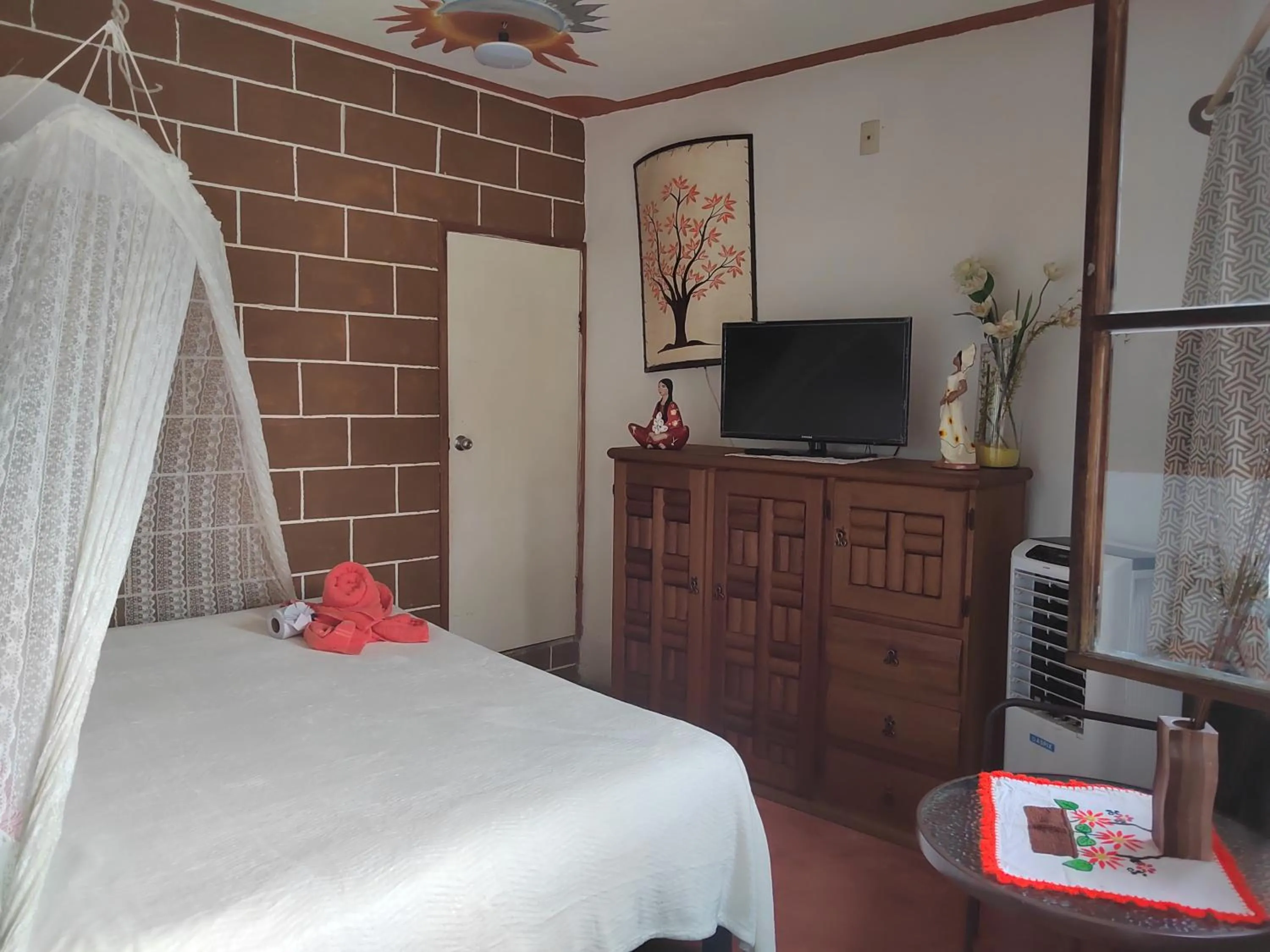 Bed in Casa Ticitl temazcalli