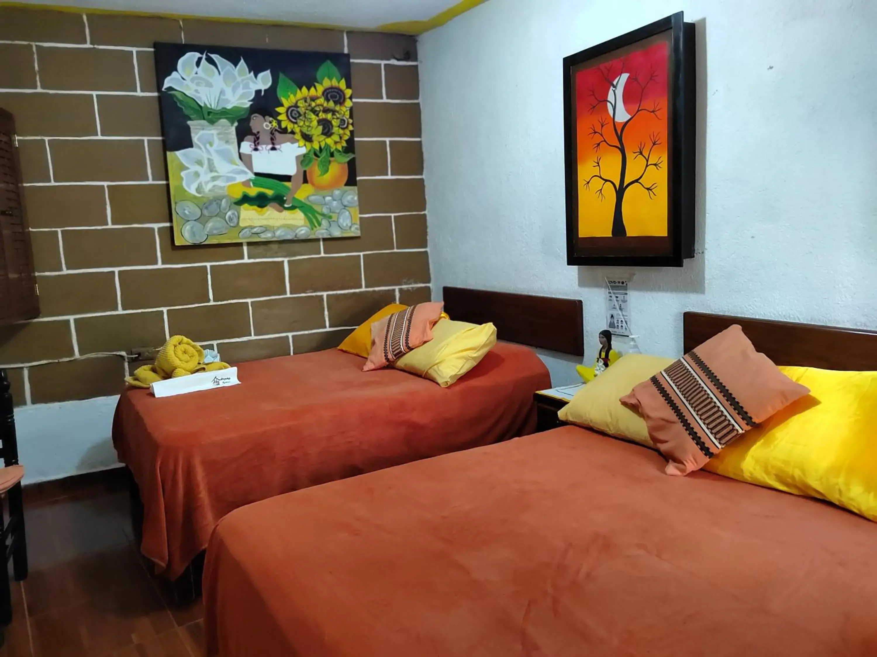 Double Room in Casa Ticitl temazcalli Double Room in Casa Ticitl temazcalli