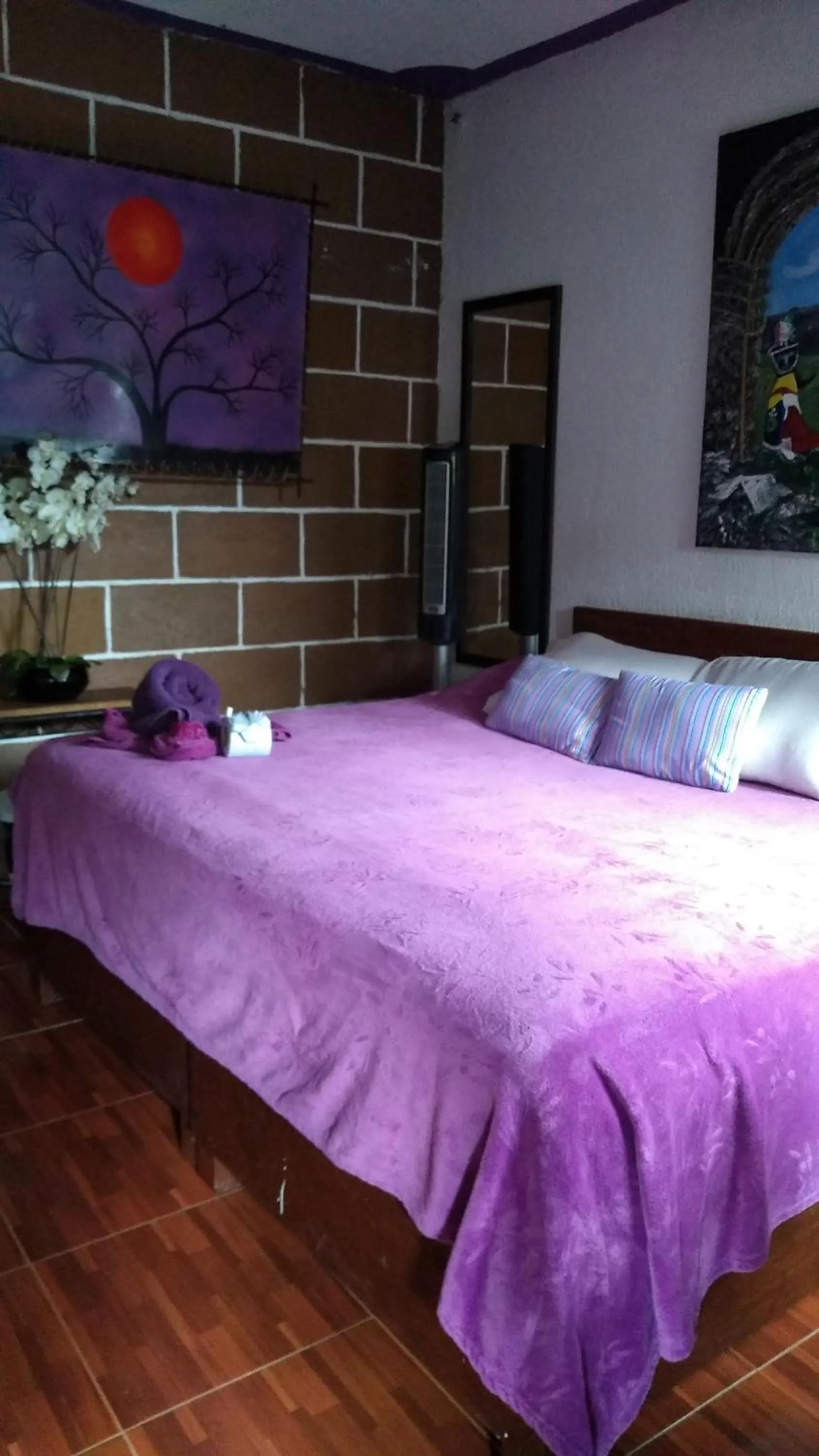 Bed in Casa Ticitl temazcalli