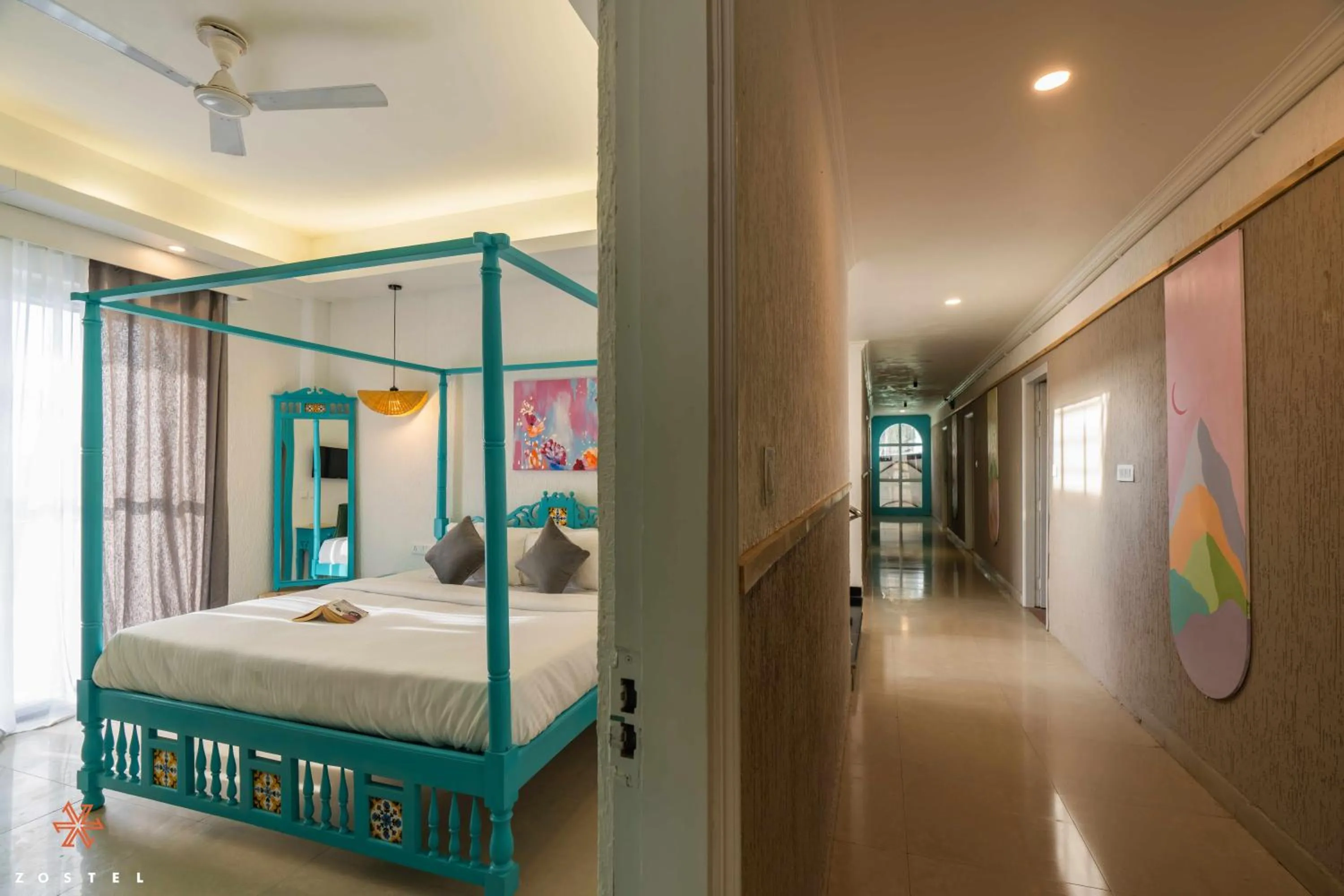 Property building, Bed in Zostel Mussoorie (Mall Road)