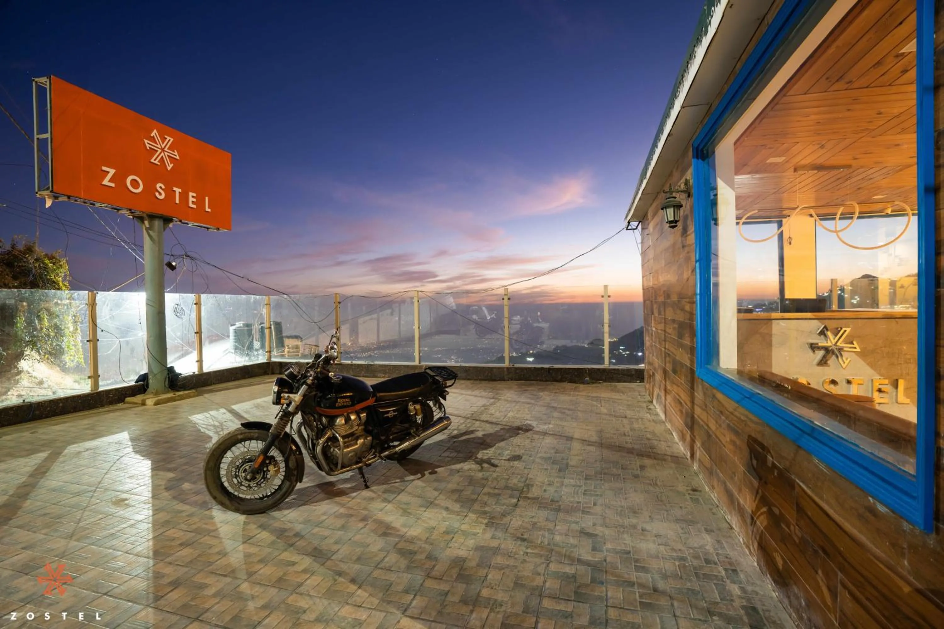 Property building in Zostel Mussoorie (Mall Road)