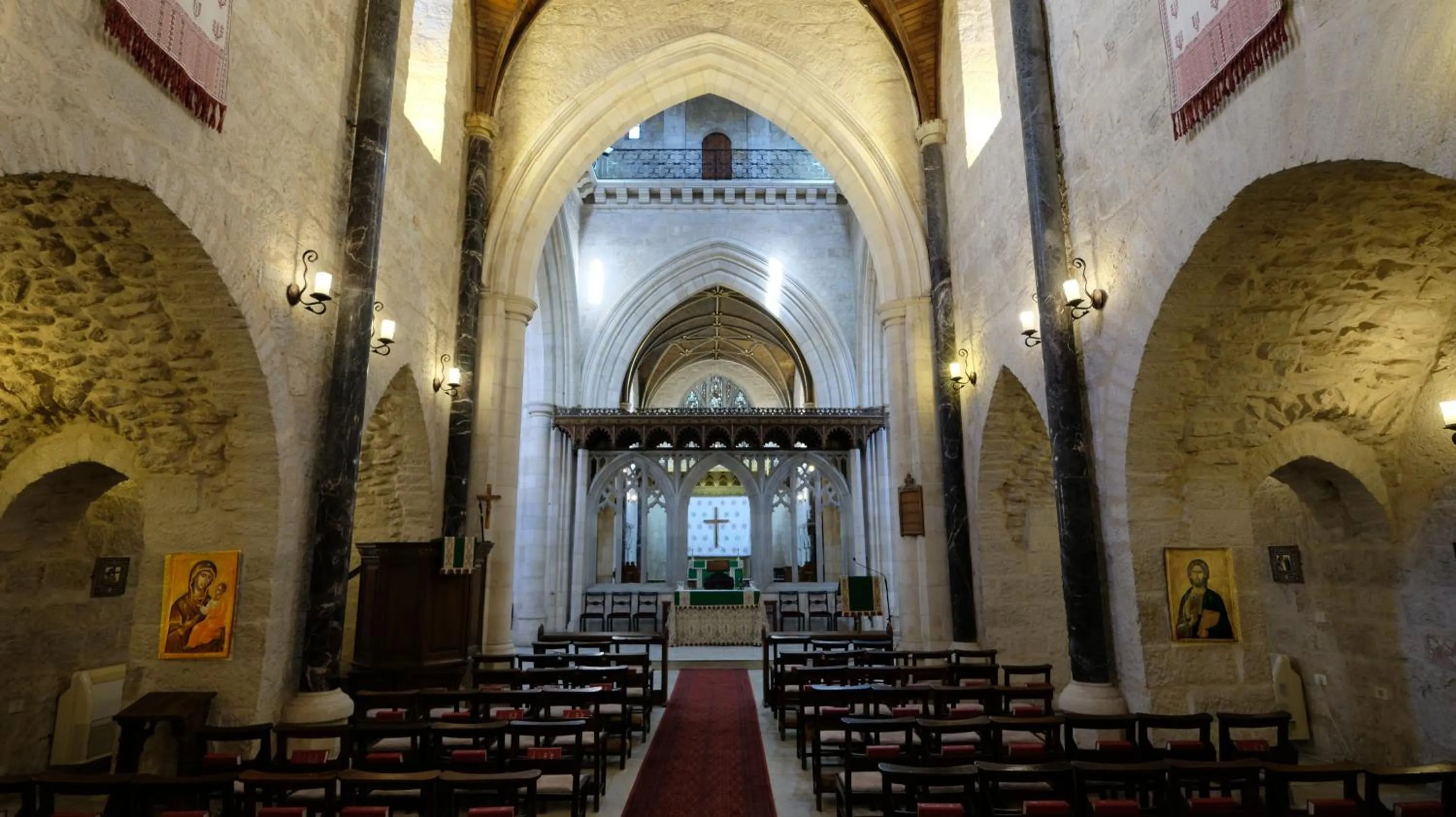 Place of worship in St. George’s Cathedral Pilgrim Guesthouse – Jerusalem
