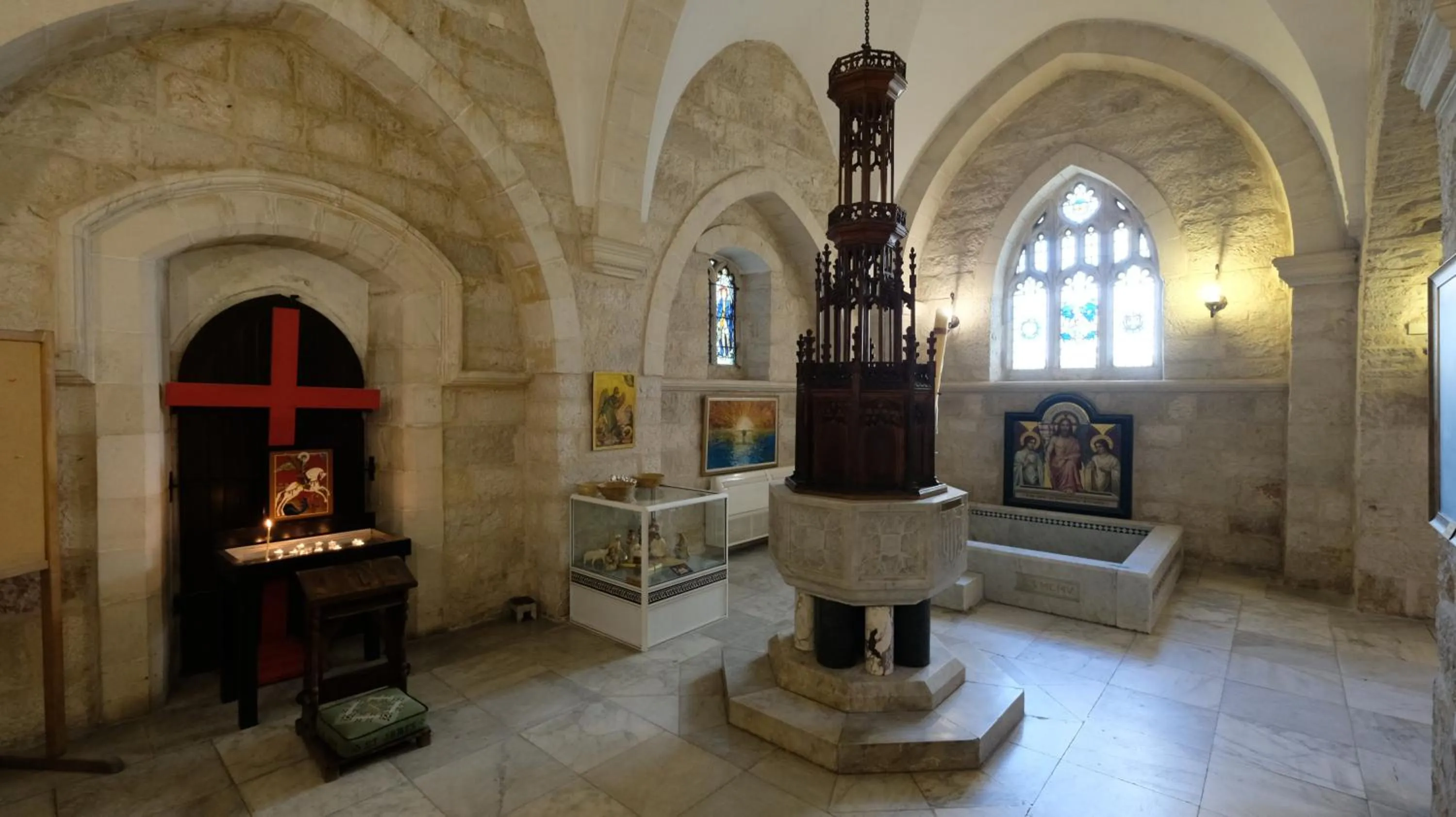 Place of worship in St. George’s Cathedral Pilgrim Guesthouse – Jerusalem