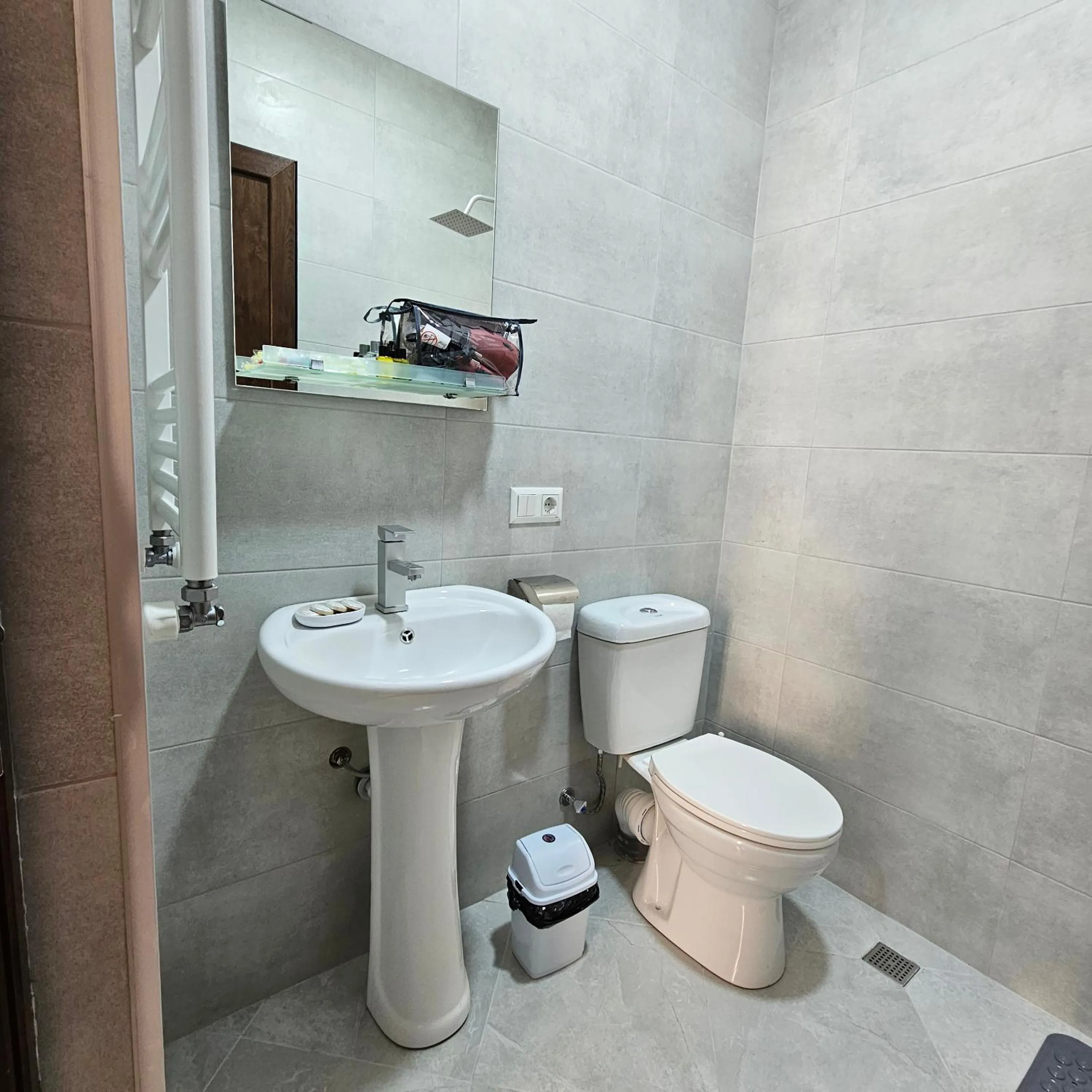 Toilet in Memory basket