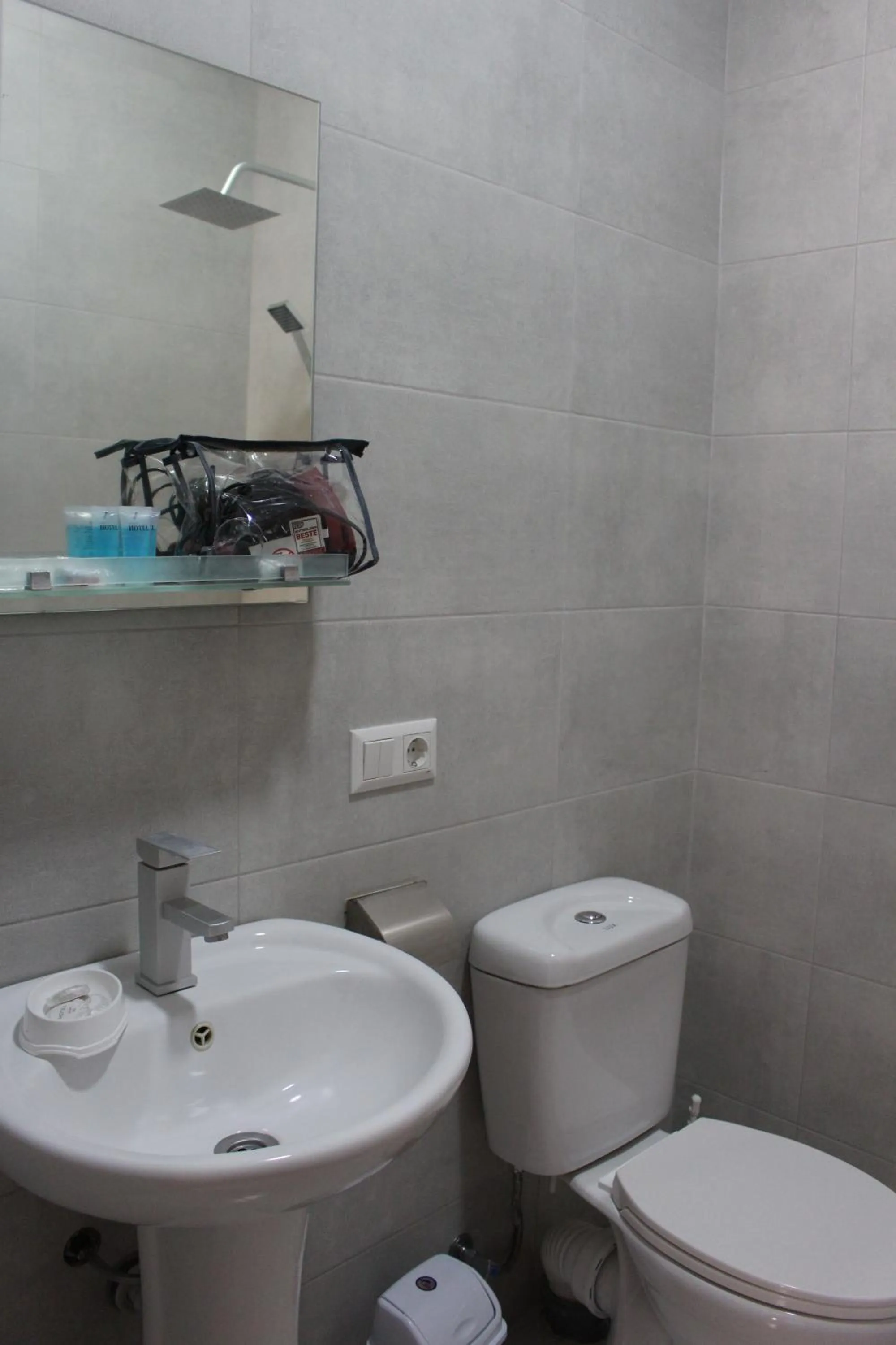 Toilet in Memory basket