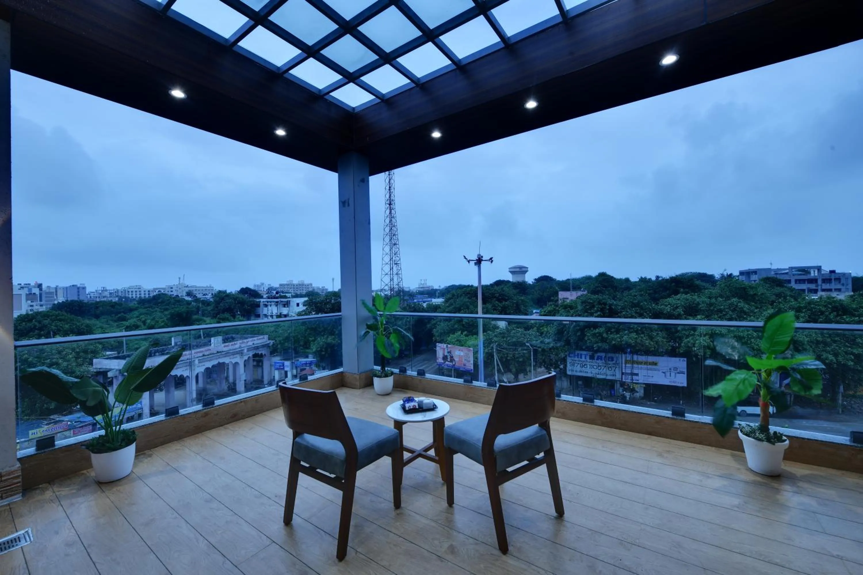 Balcony/Terrace in HOTEL RADHIKA
