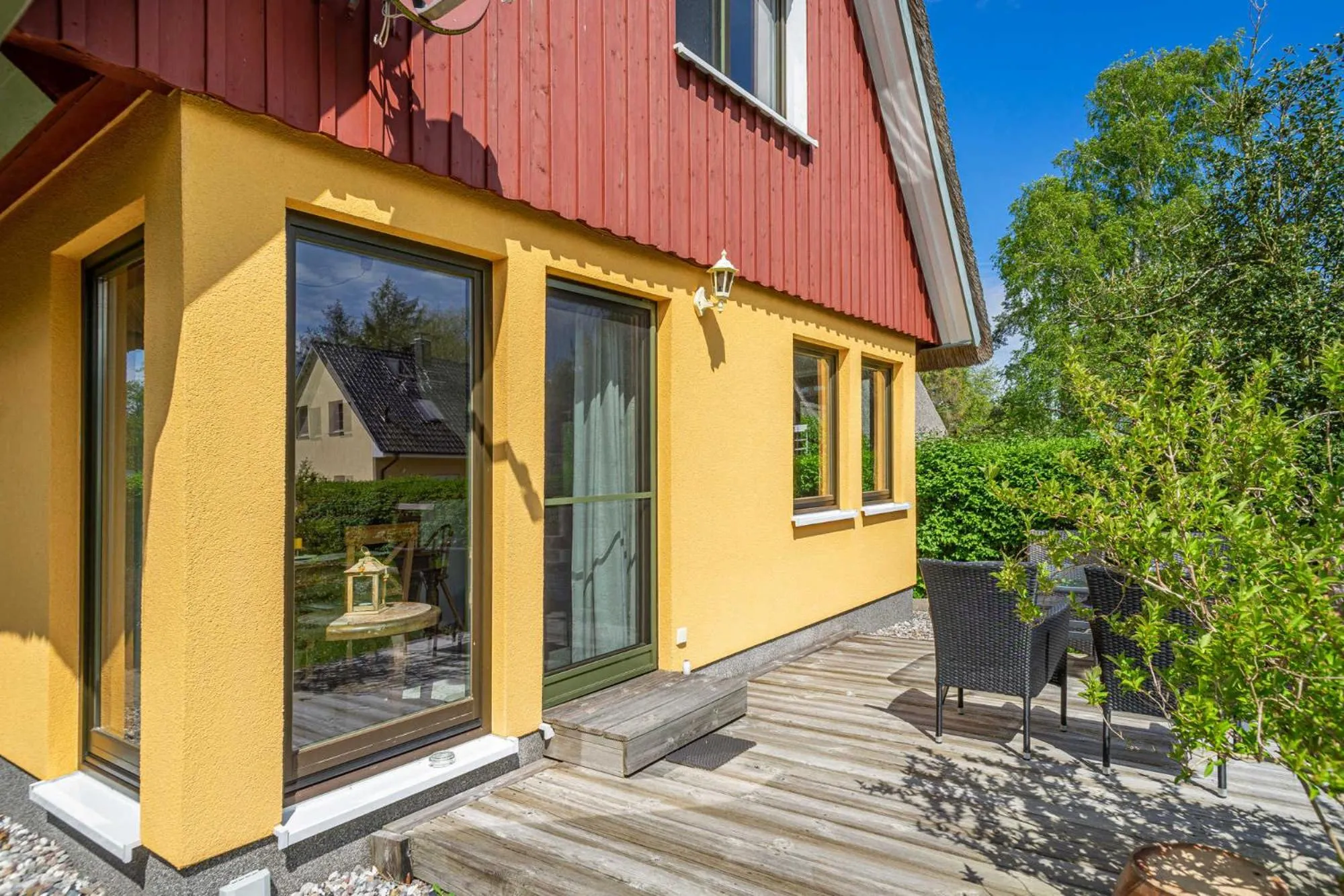 Property building in Ferienhaus "Halfdin- Halfmin"