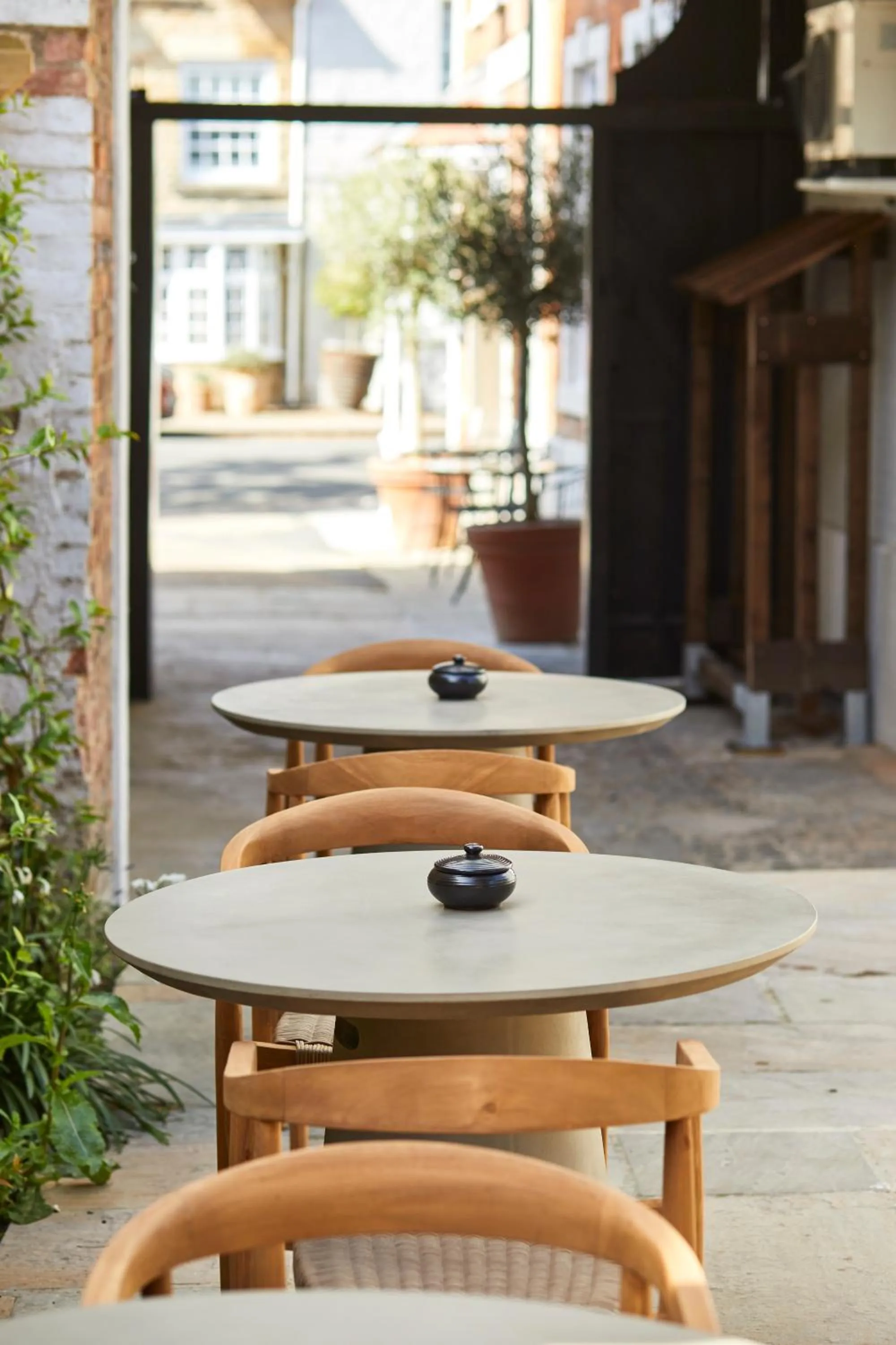 Balcony/Terrace in The Feathers Hotel