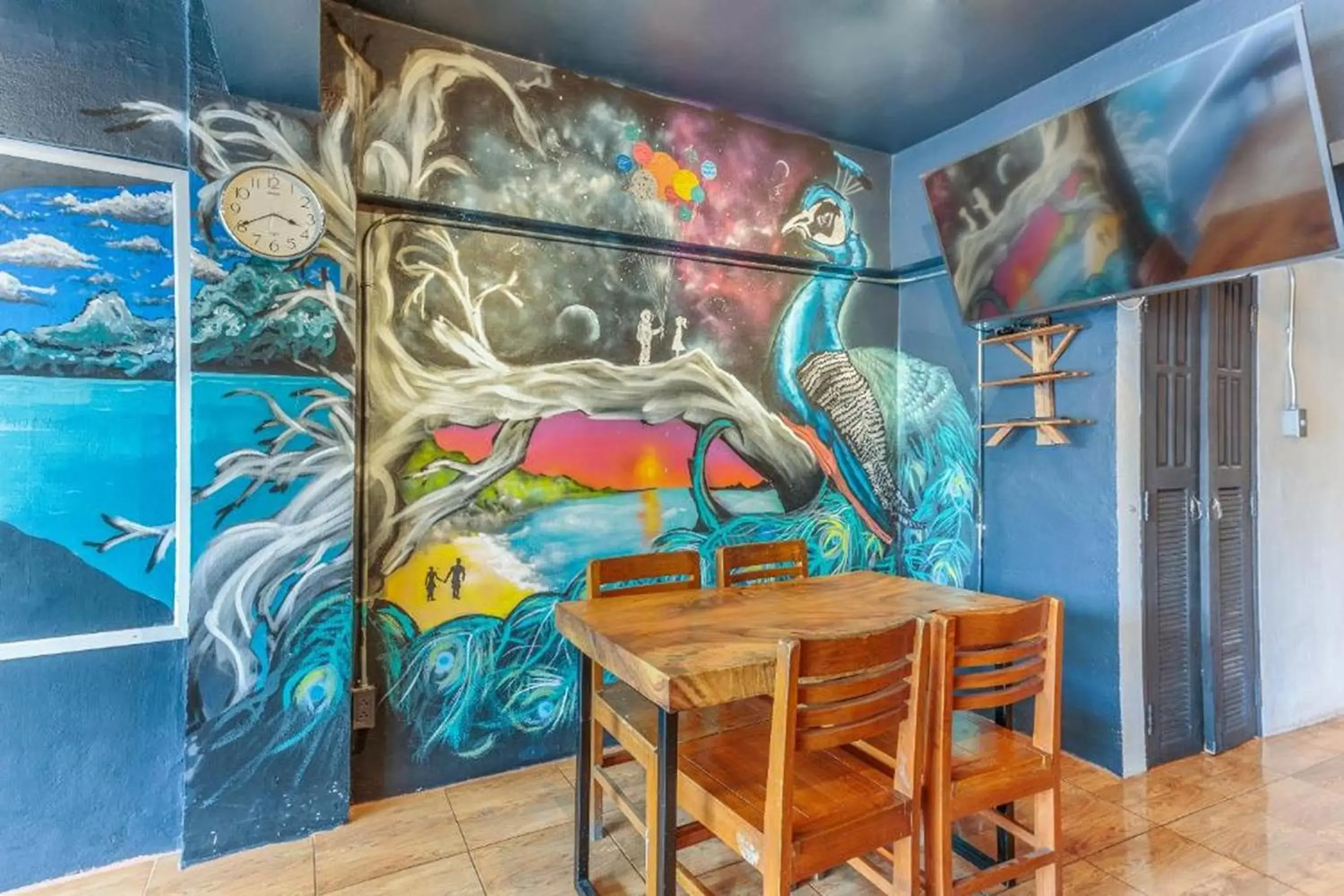 Living room in The Yak Cozy Chiang Mai Living room in The Yak Cozy Chiang Mai