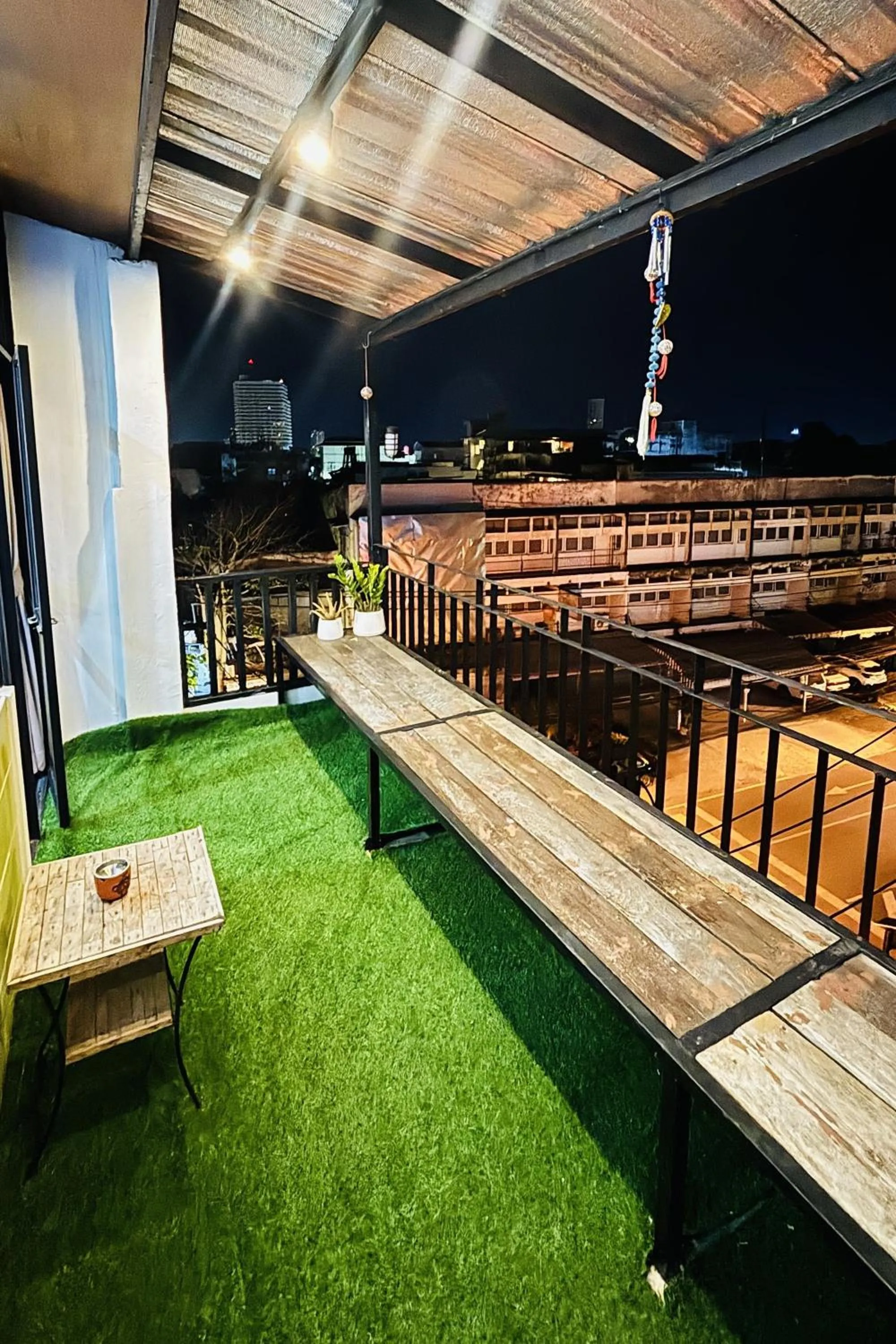 Patio in The Yak Cozy Chiang Mai