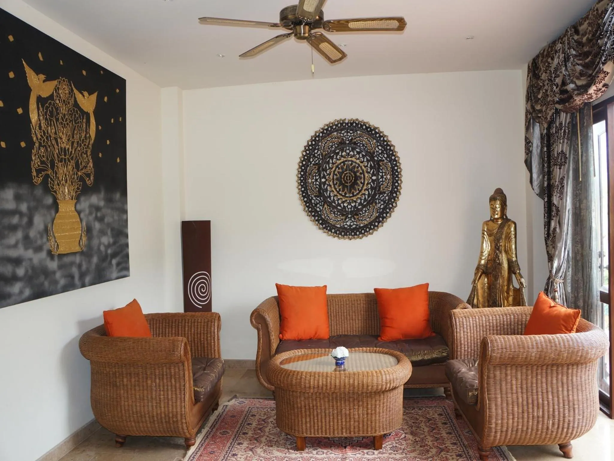 Living room in VIP Chain Resort Pool Villa