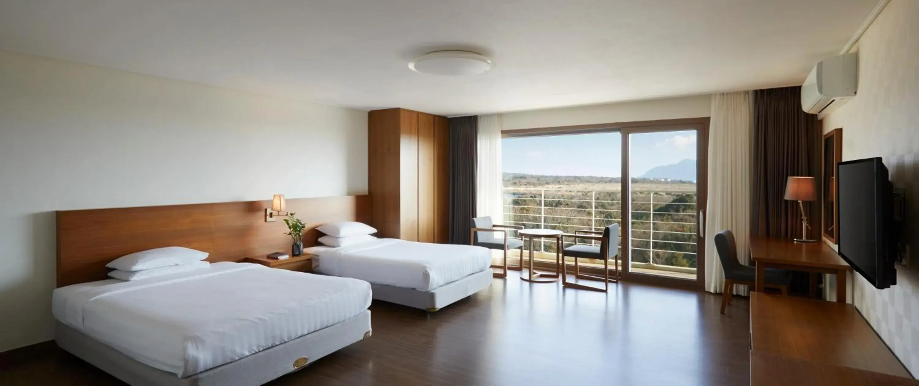 Bed in Jeju Aerospace Hotel Bed in Jeju Aerospace Hotel