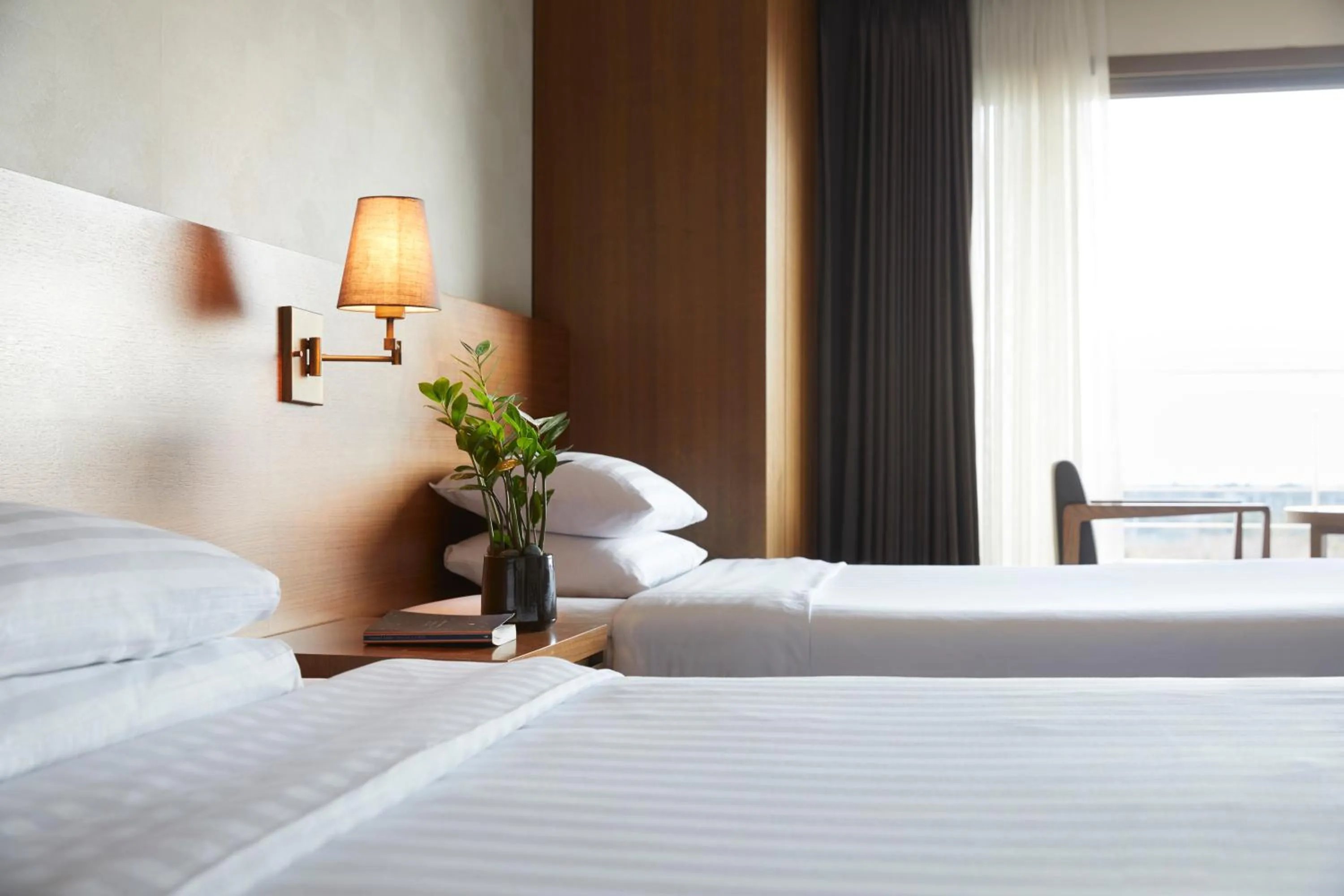 Bedroom, Bed in Jeju Aerospace Hotel