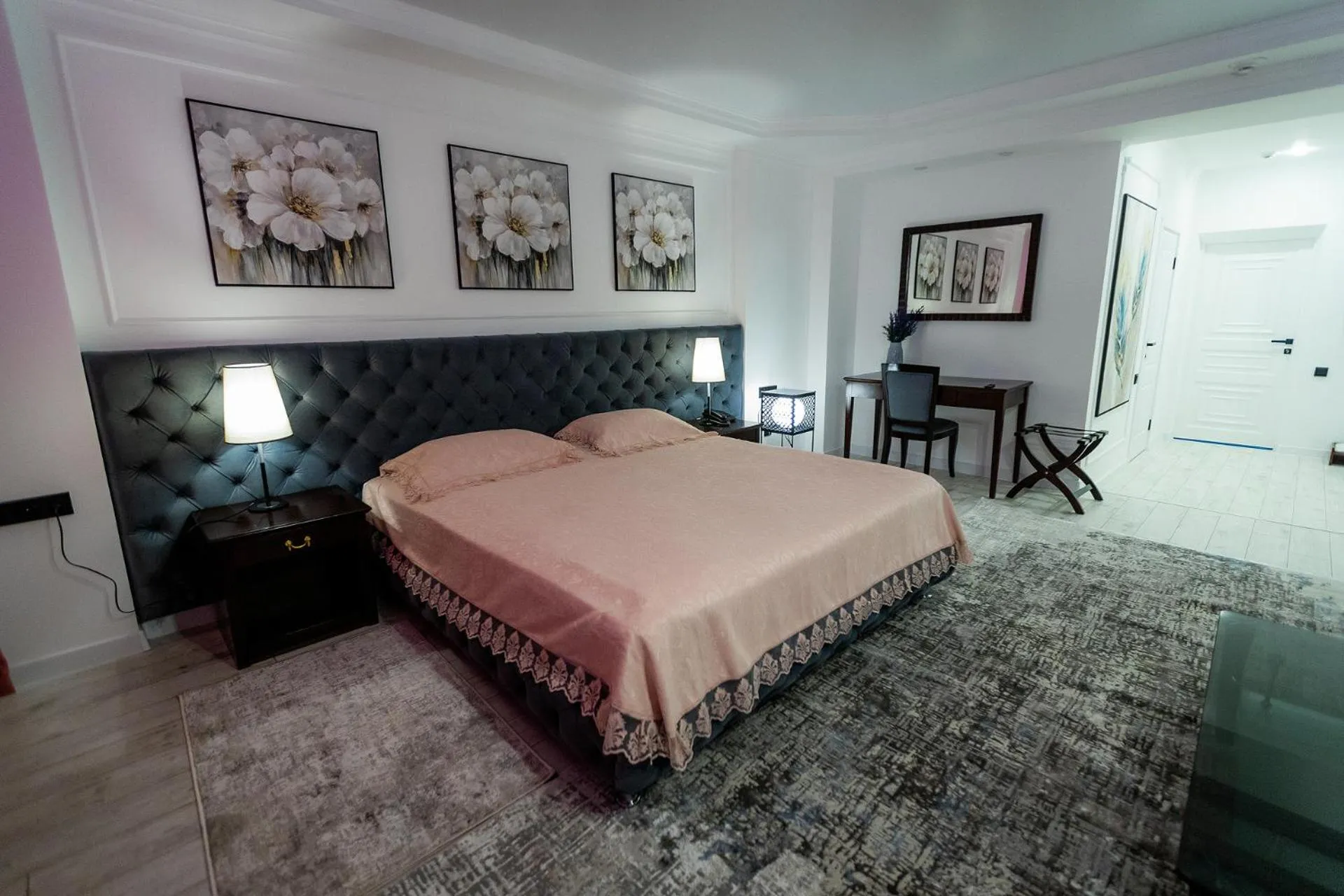 Bed in Metelitsa Hotel