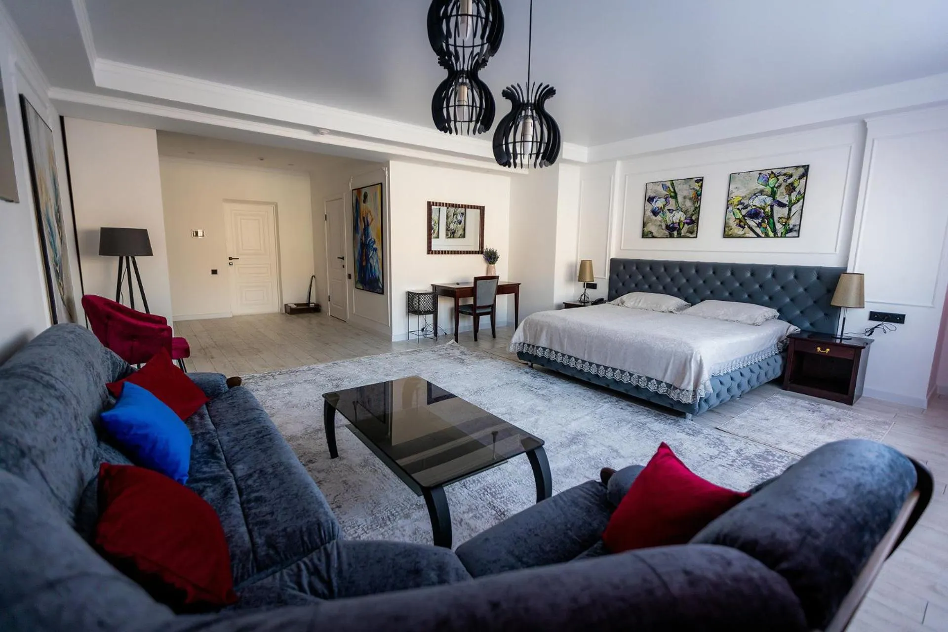 Bed in Metelitsa Hotel