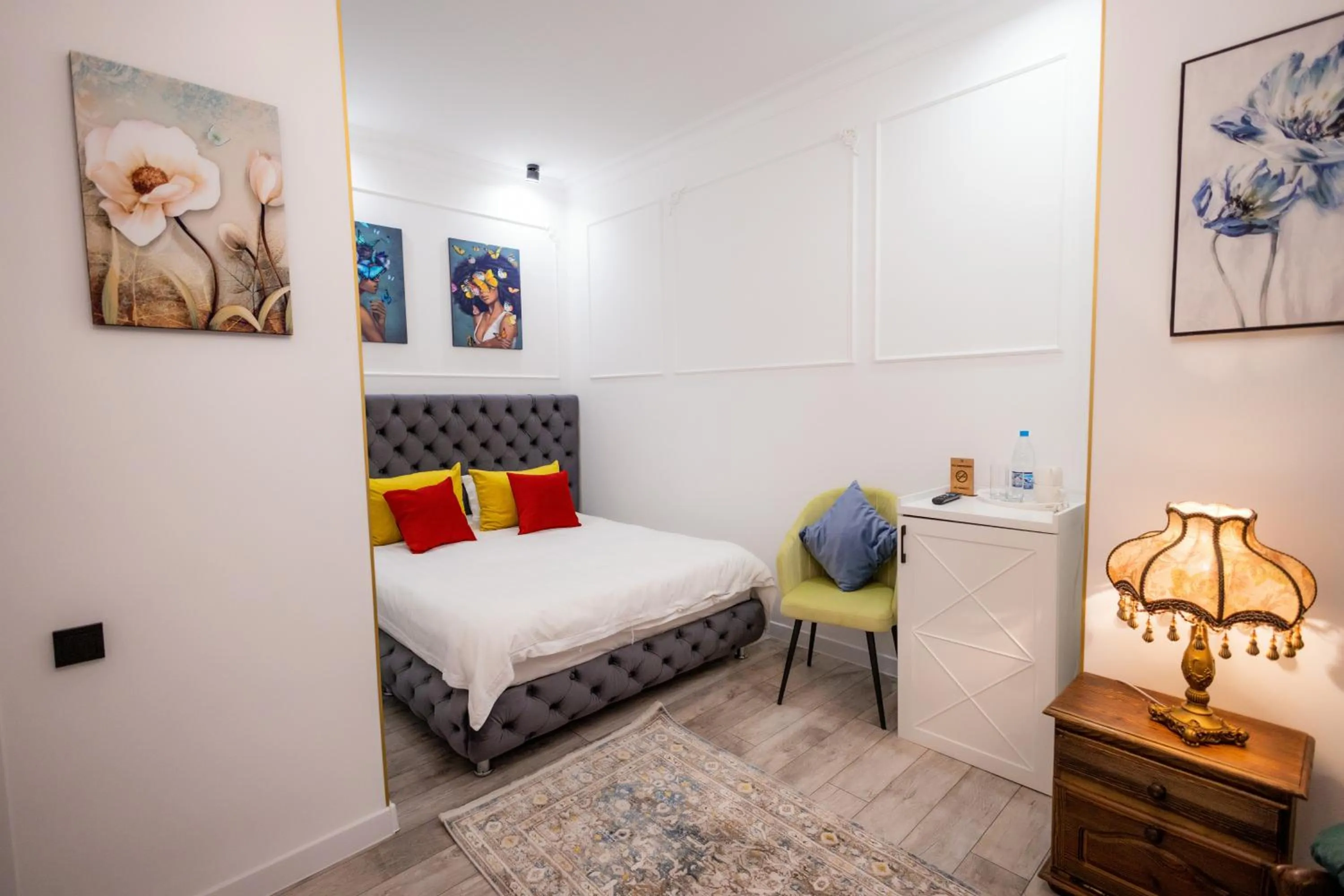 Bed in Metelitsa Hotel