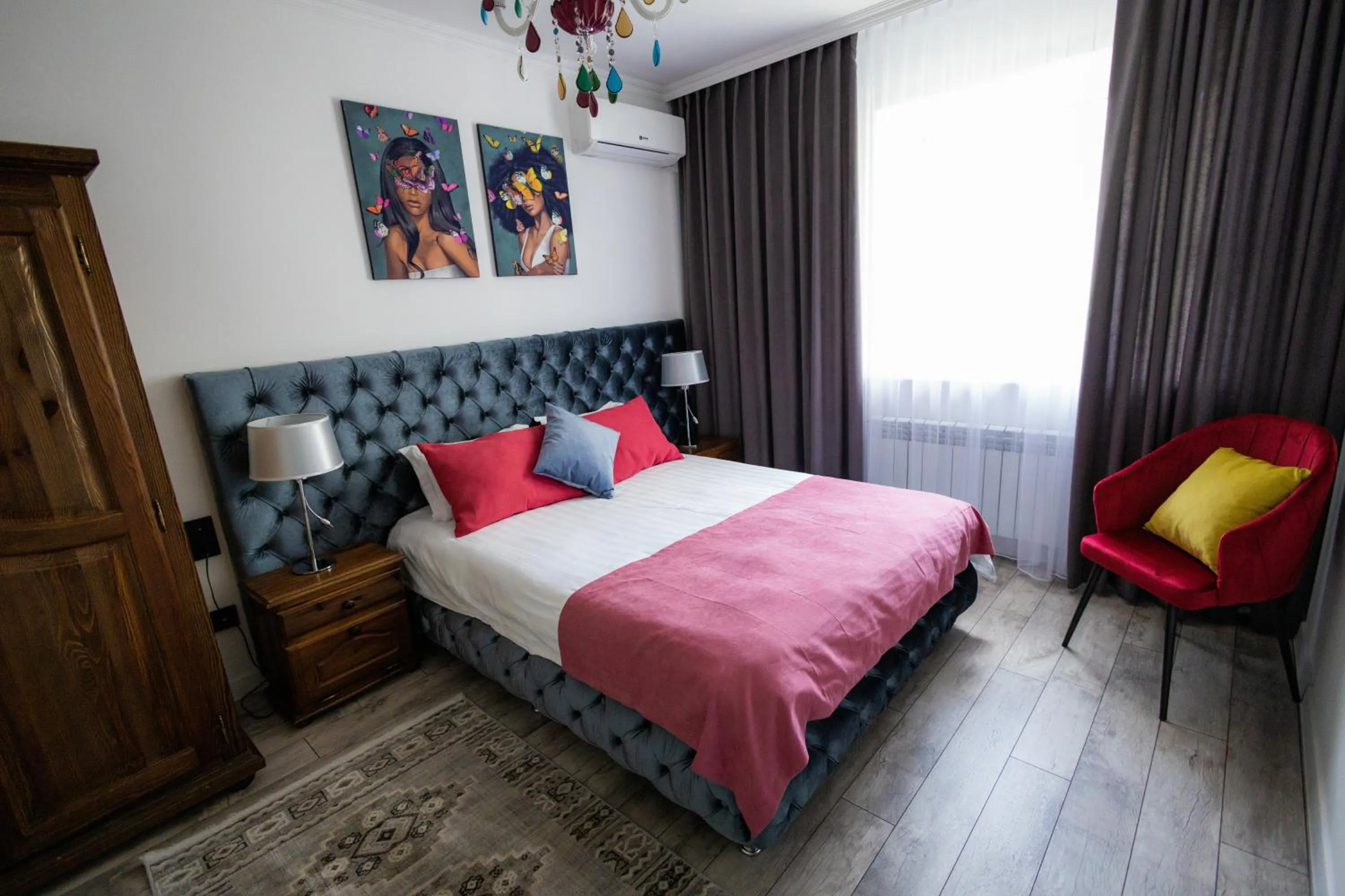 Bed in Metelitsa Hotel