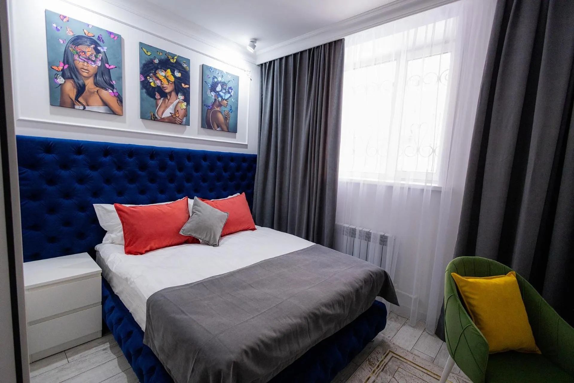 Bed in Metelitsa Hotel