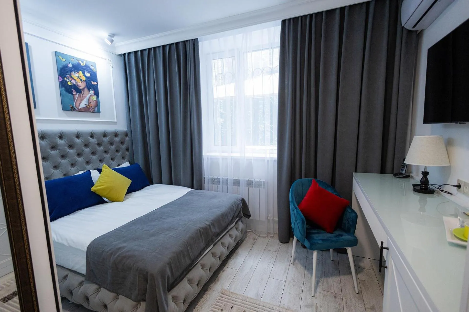 Bed in Metelitsa Hotel