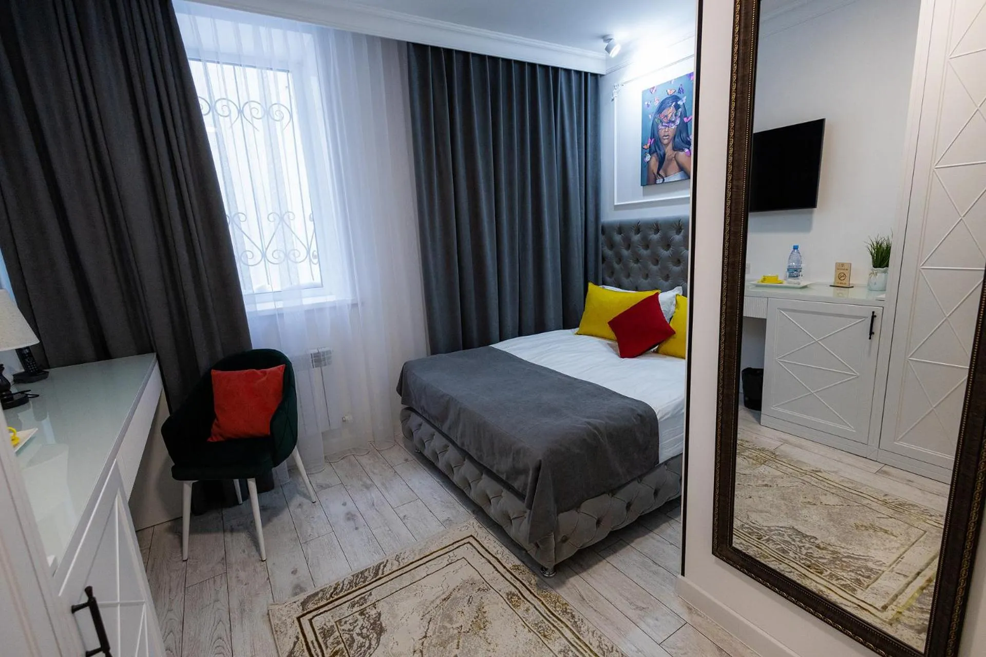 Bed in Metelitsa Hotel