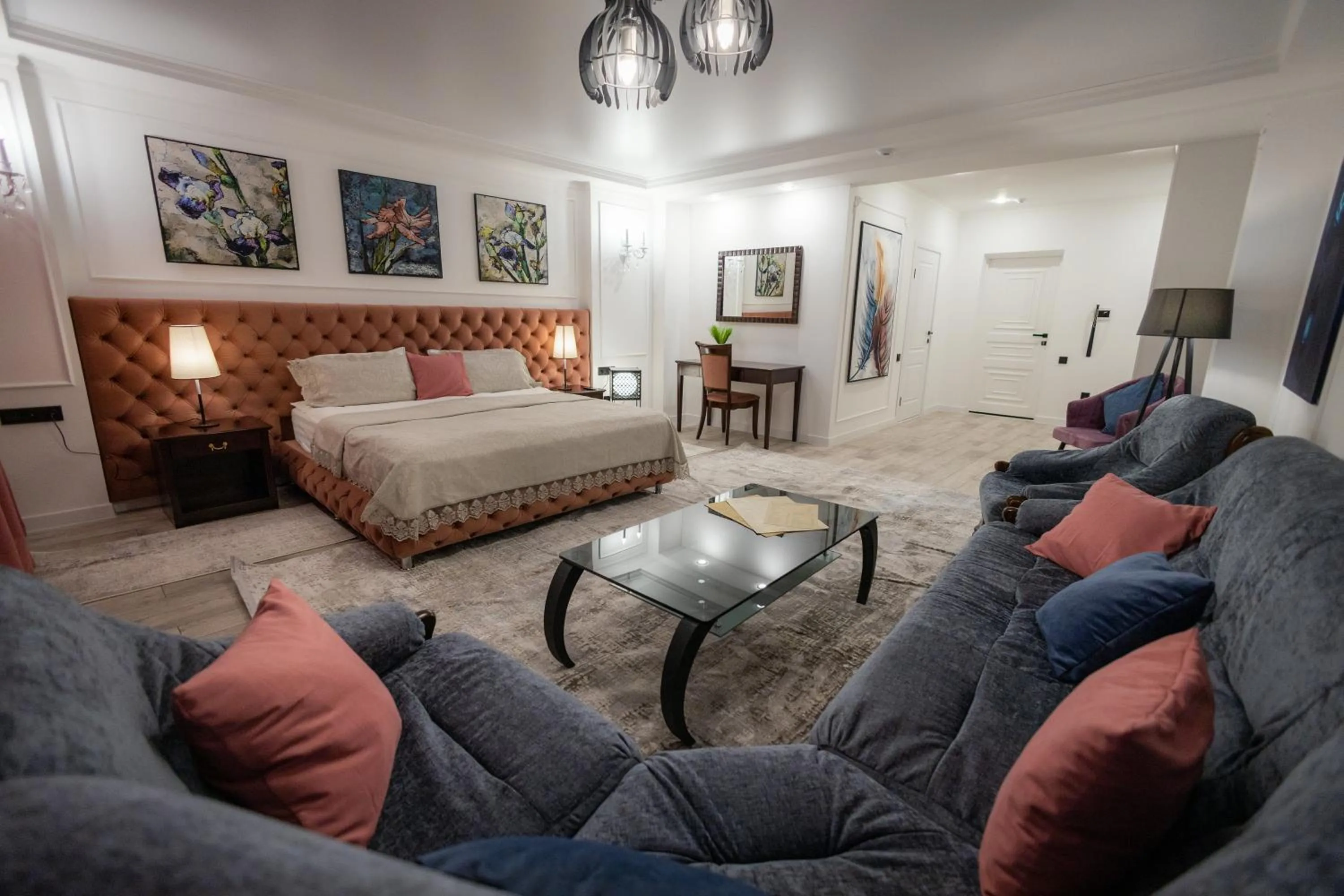 Bed in Metelitsa Hotel