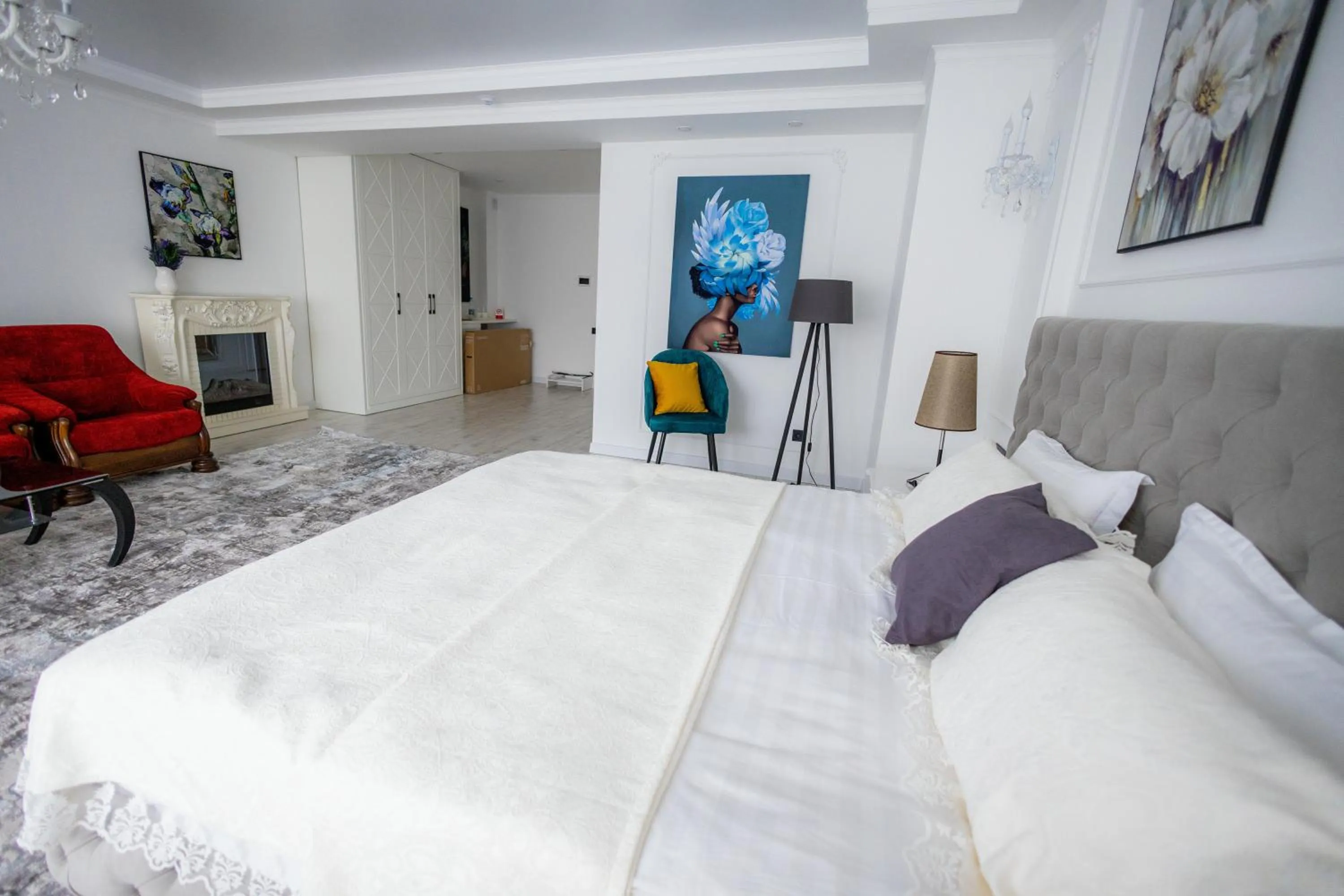 Bed in Metelitsa Hotel