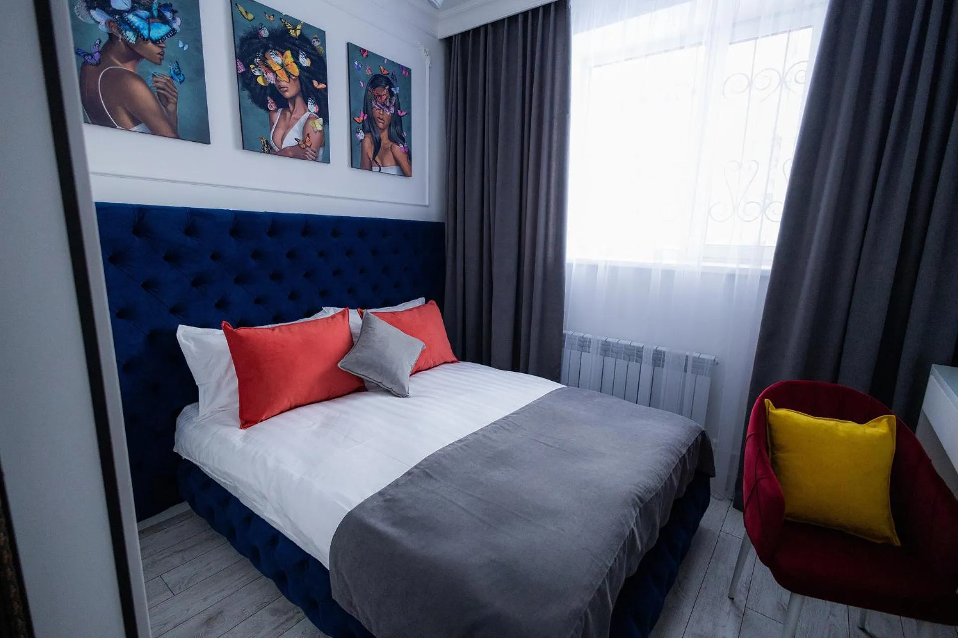 Bed in Metelitsa Hotel