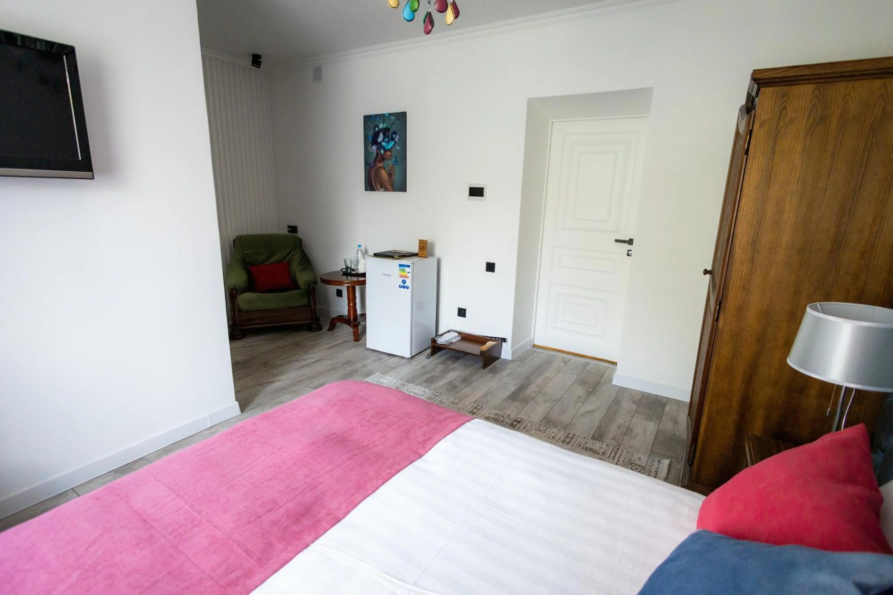 Bed in Metelitsa Hotel