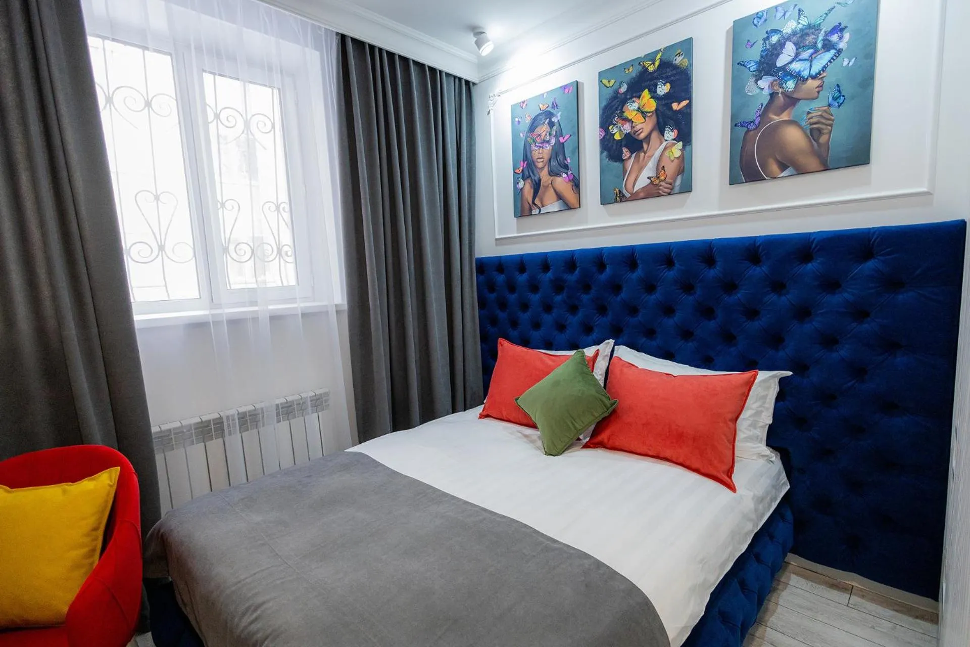 Bed in Metelitsa Hotel