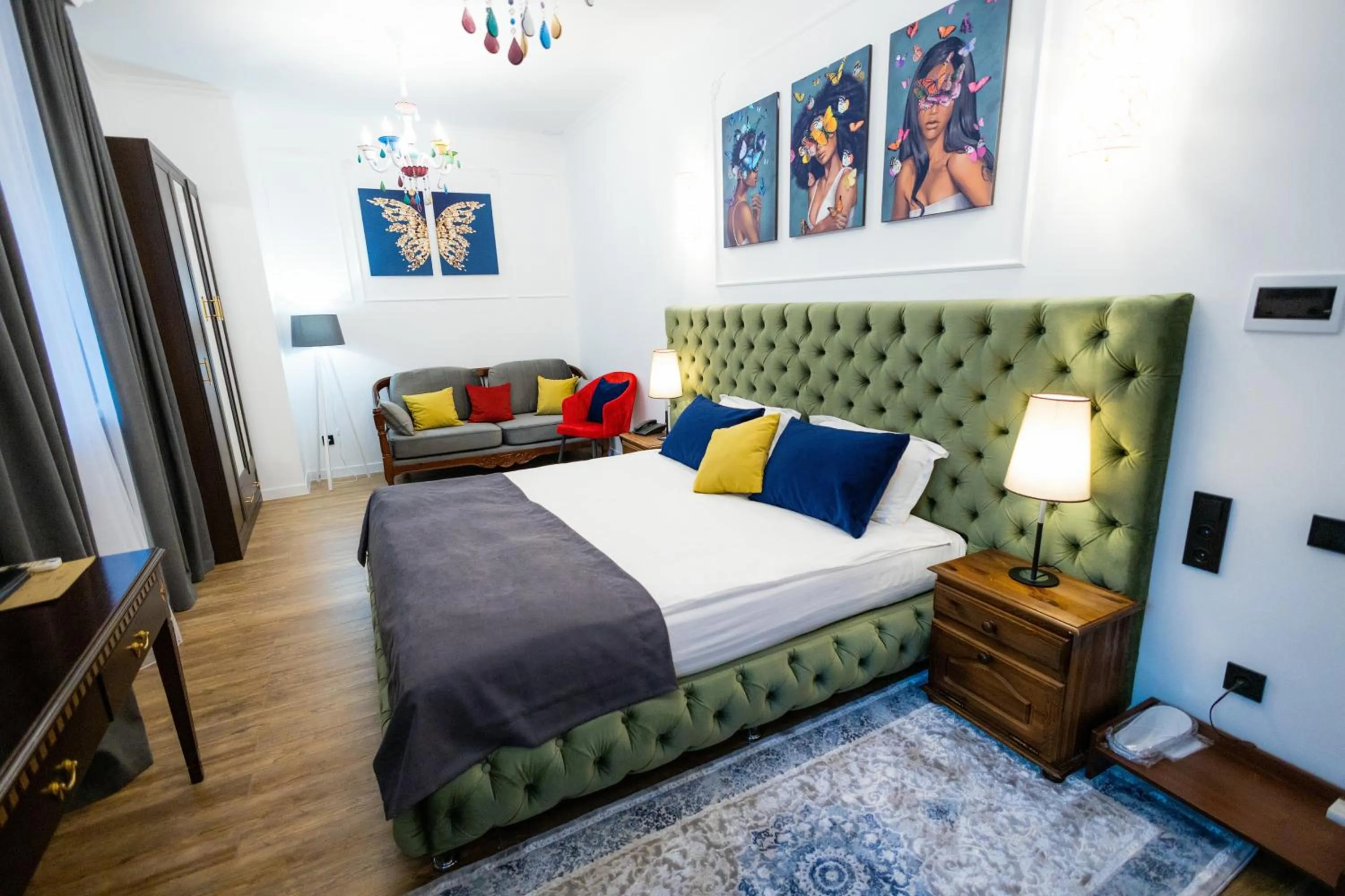 Bed in Metelitsa Hotel