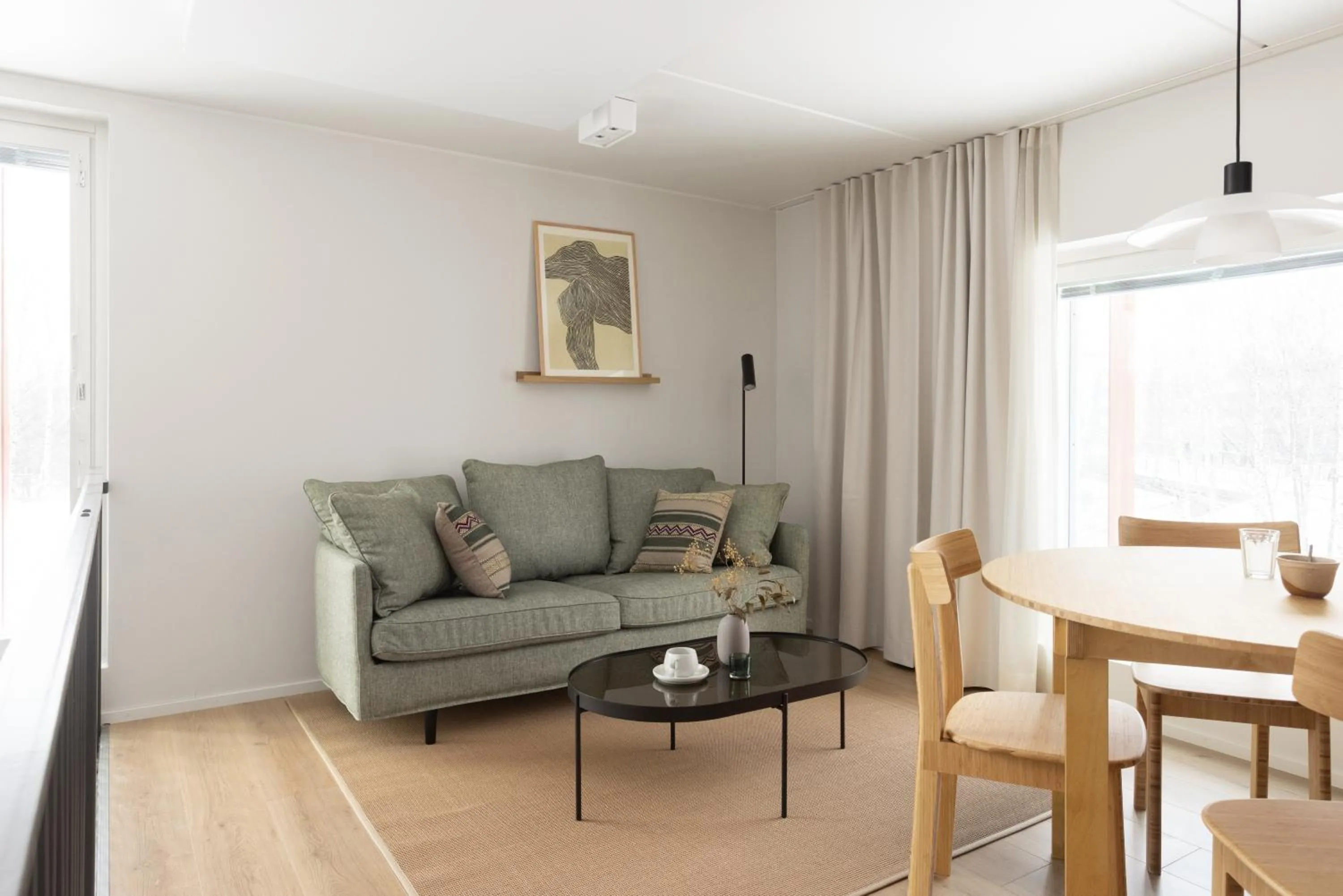 Living room in Noli Otaniemi