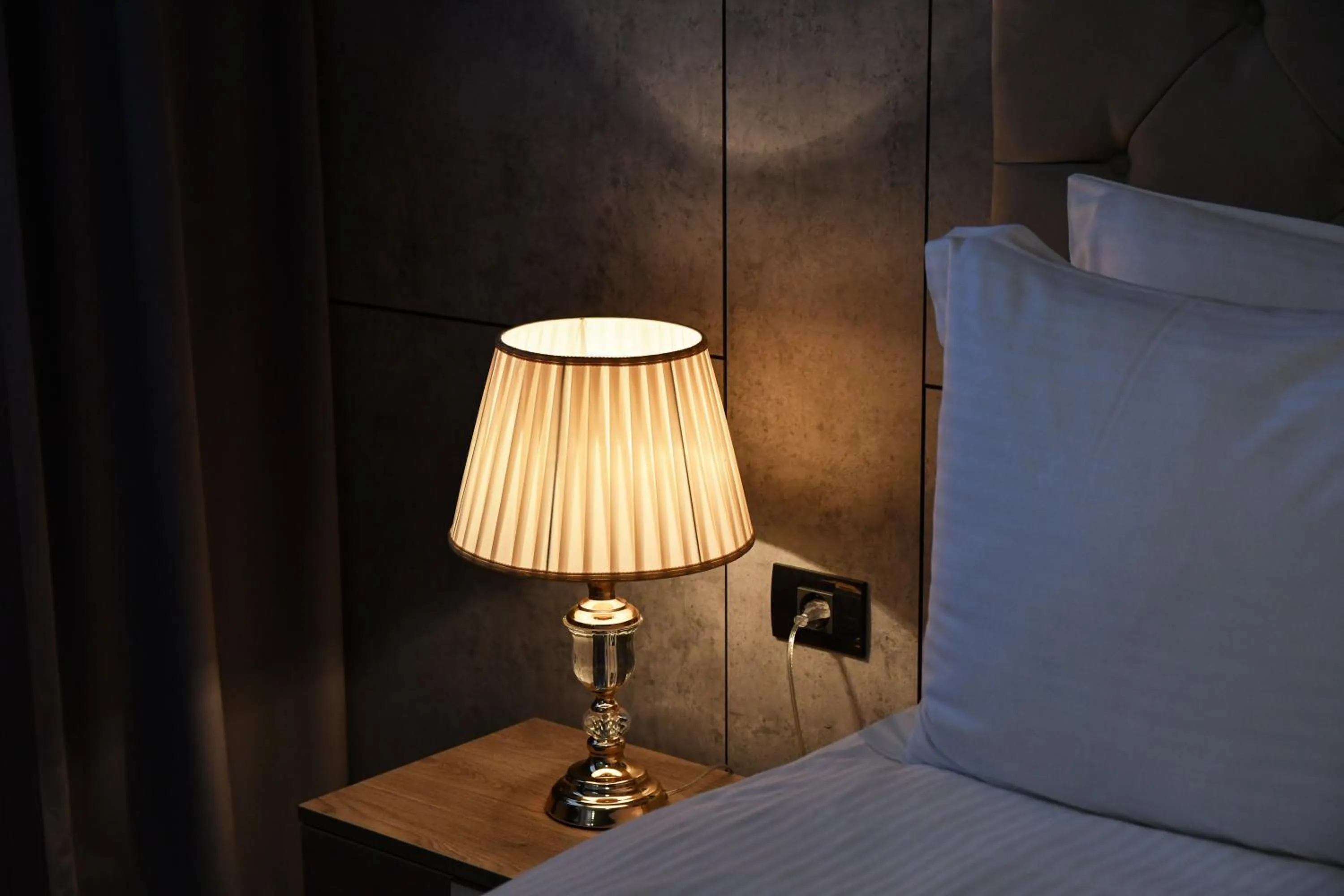 Bed in Hotel Building Stefan Resort I Nord