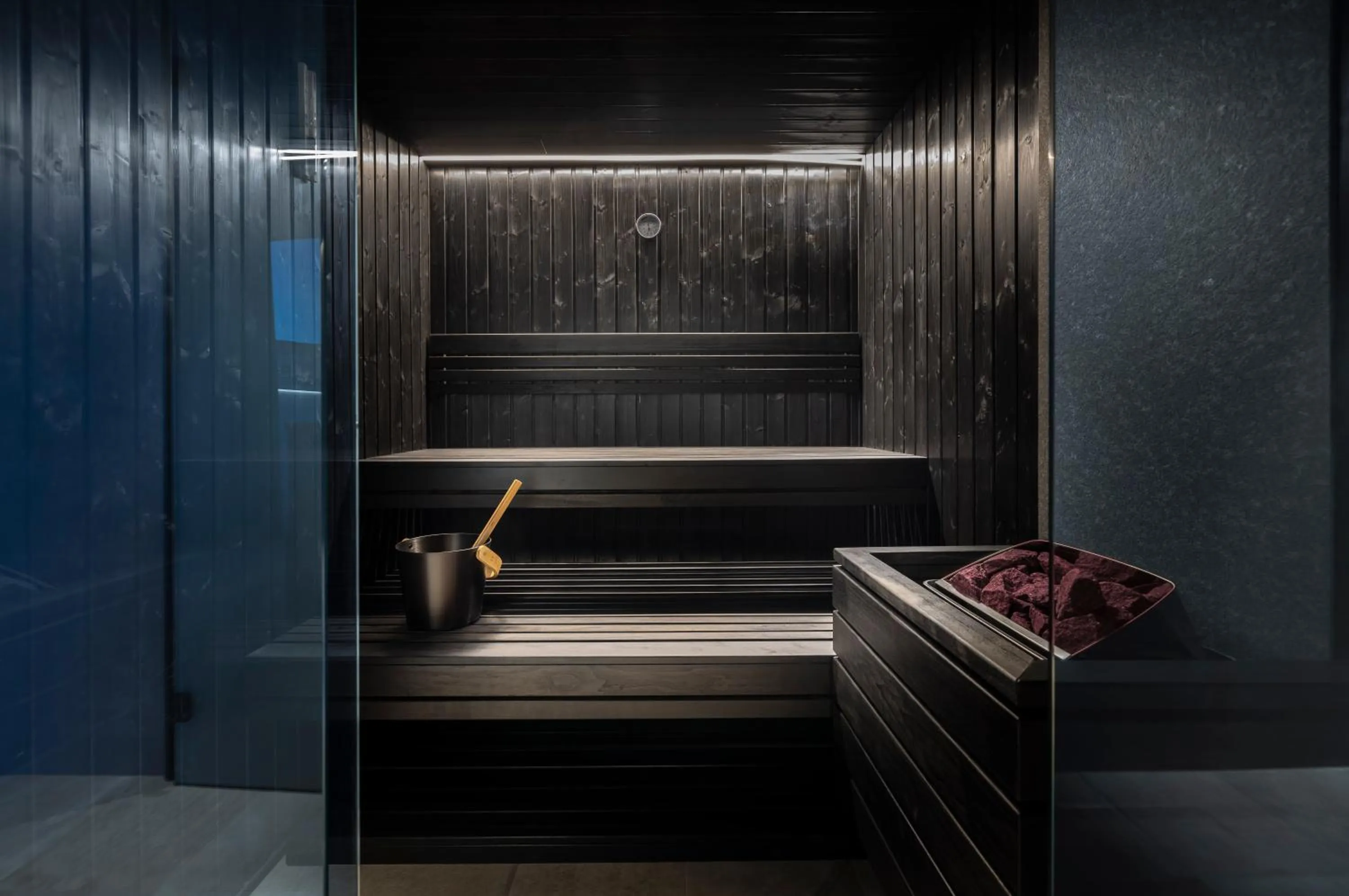 Sauna in Aminess Younique Narrivi Hotel