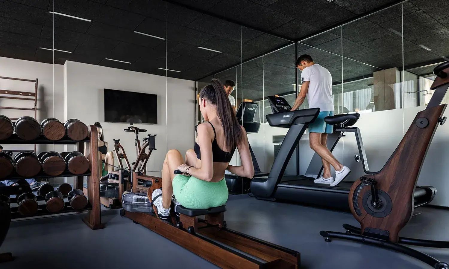 Fitness centre/facilities in Aminess Younique Narrivi Hotel Fitness centre/facilities in Aminess Younique Narrivi Hotel