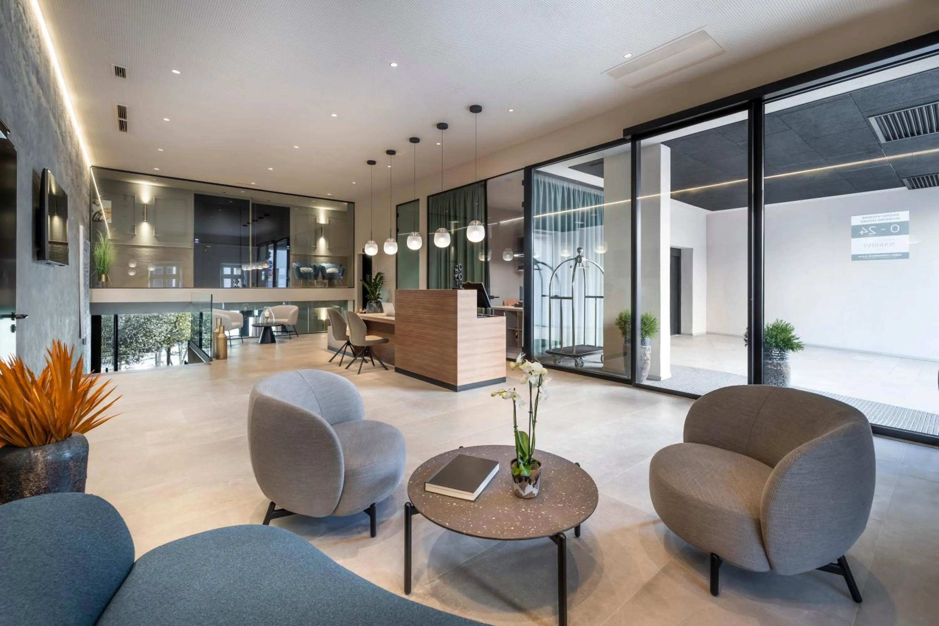 Lobby or reception in Aminess Younique Narrivi Hotel