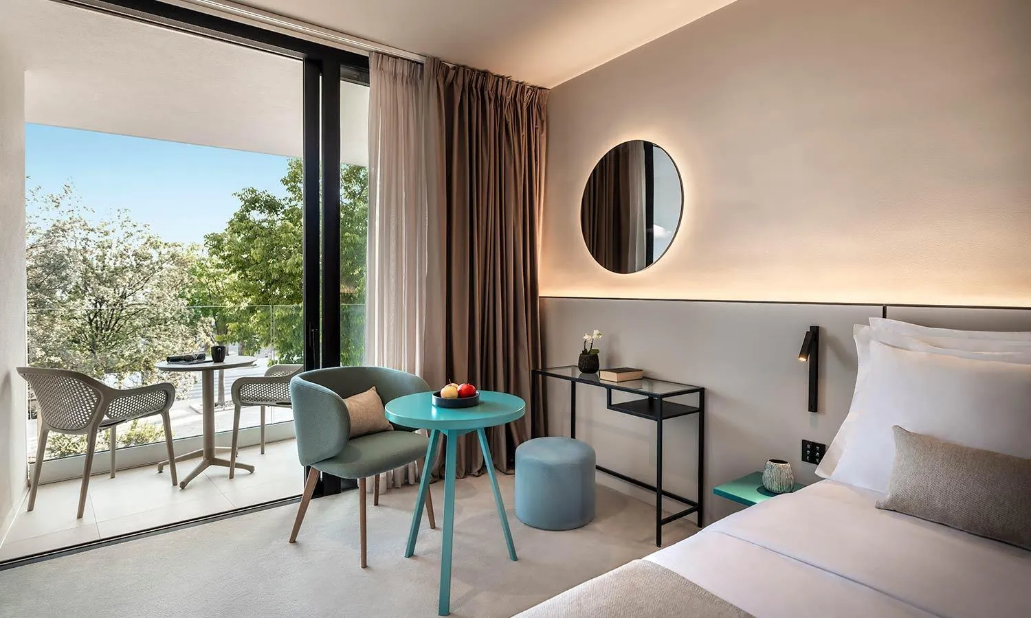 Bed in Aminess Younique Narrivi Hotel