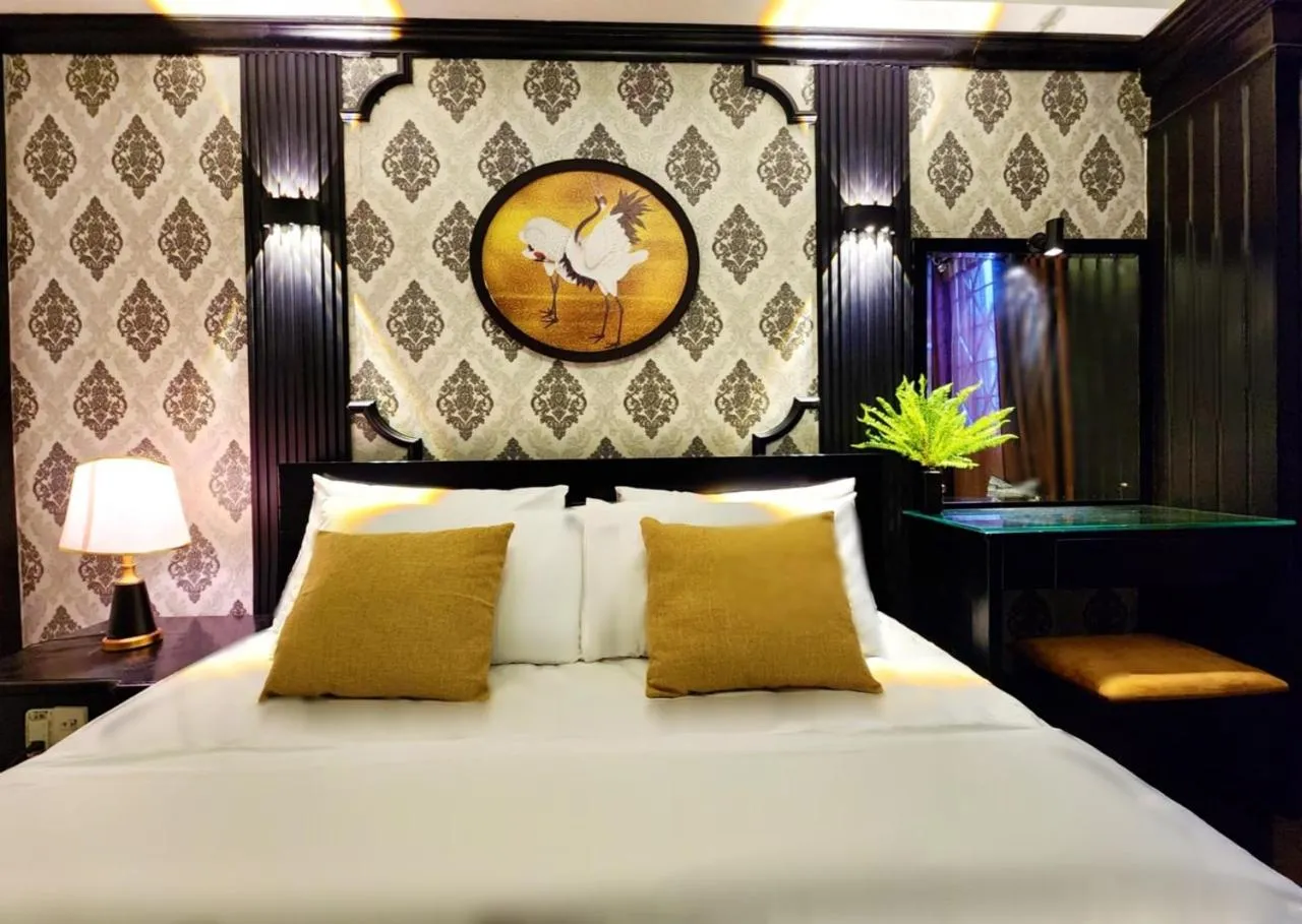 Bed in ROSA ZEN Hotel Spa