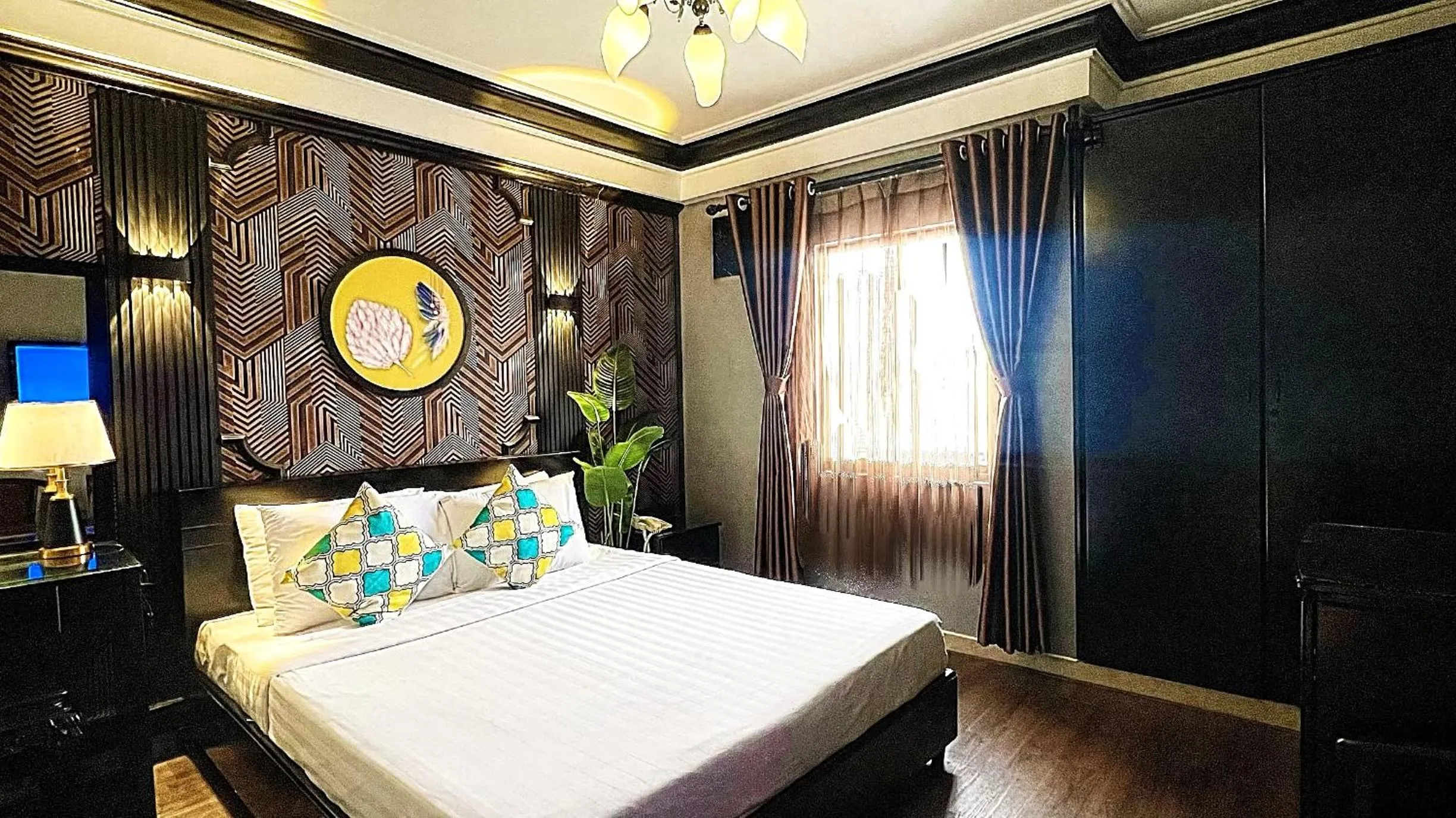 Bed in ROSA ZEN Hotel Spa