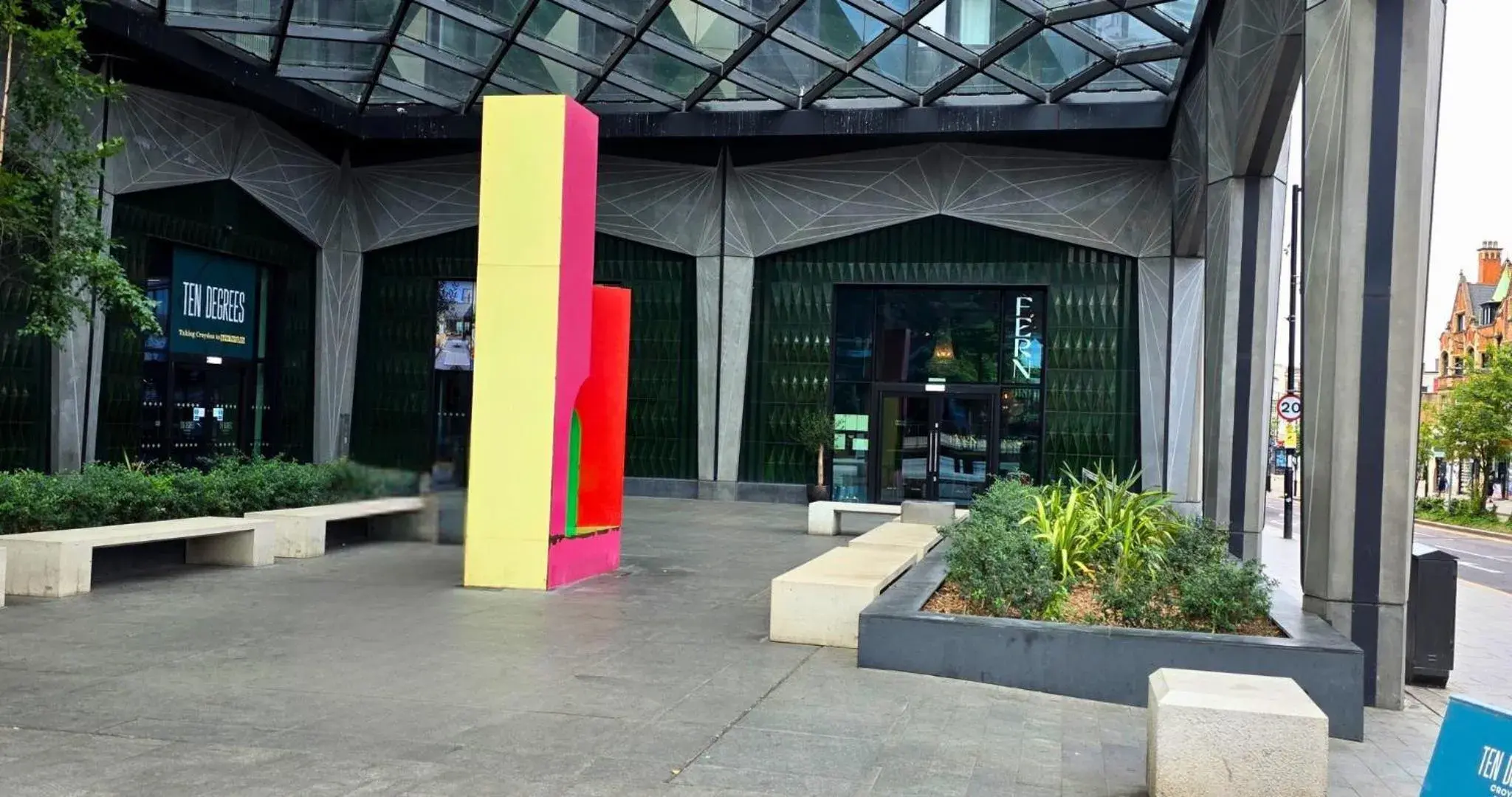 Facade/entrance in Charles Hope London Croydon Facade/entrance in Charles Hope London Croydon