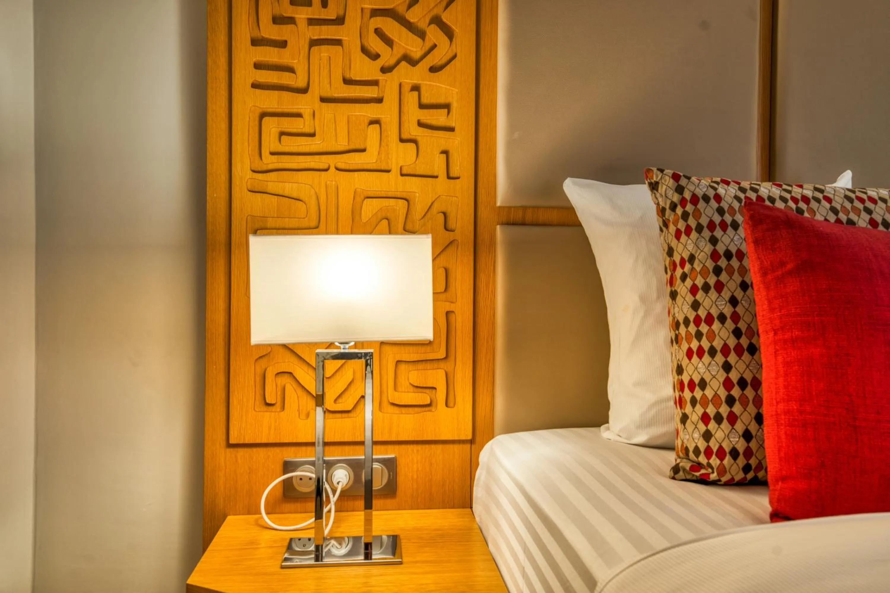 Bed in Azalaï Hôtel Dakar