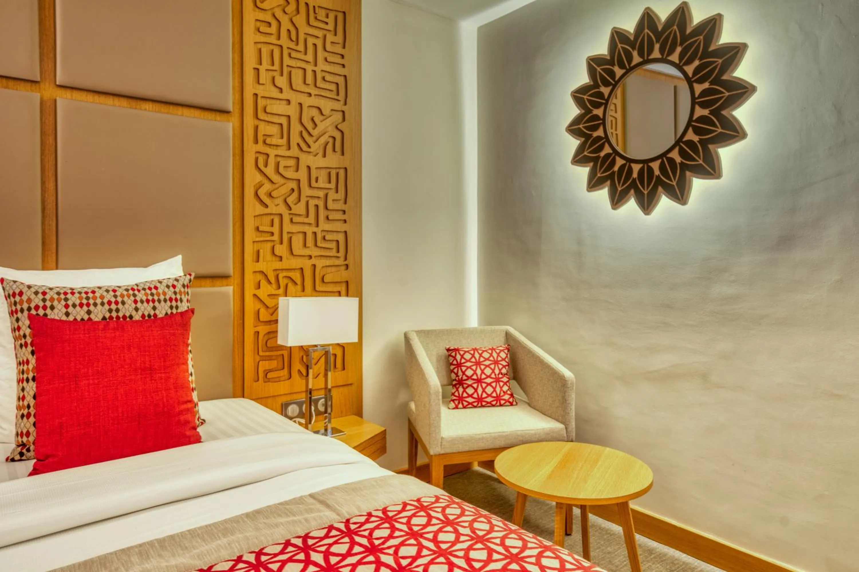 Bed in Azalaï Hôtel Dakar