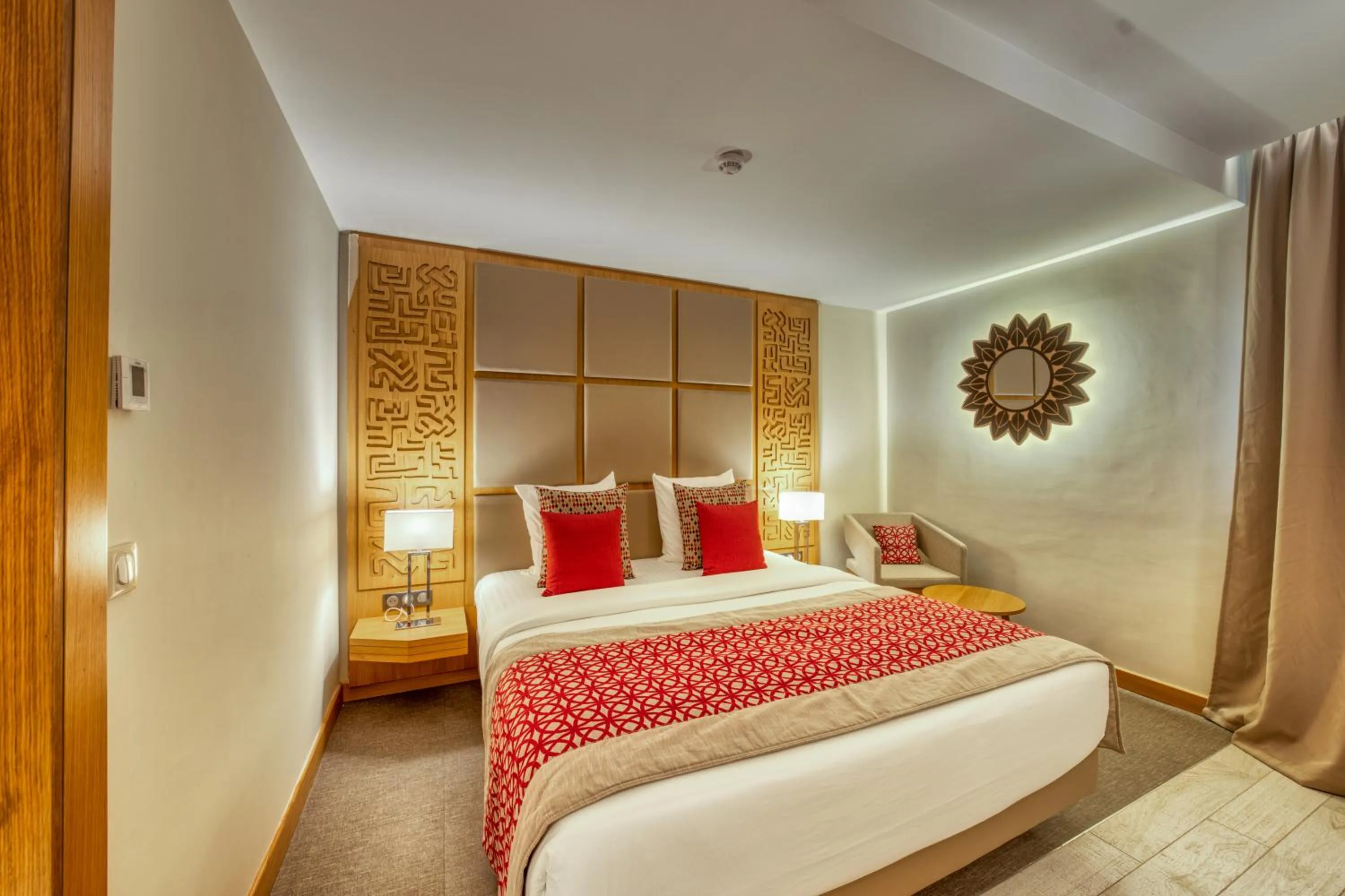 Bed in Azalaï Hôtel Dakar