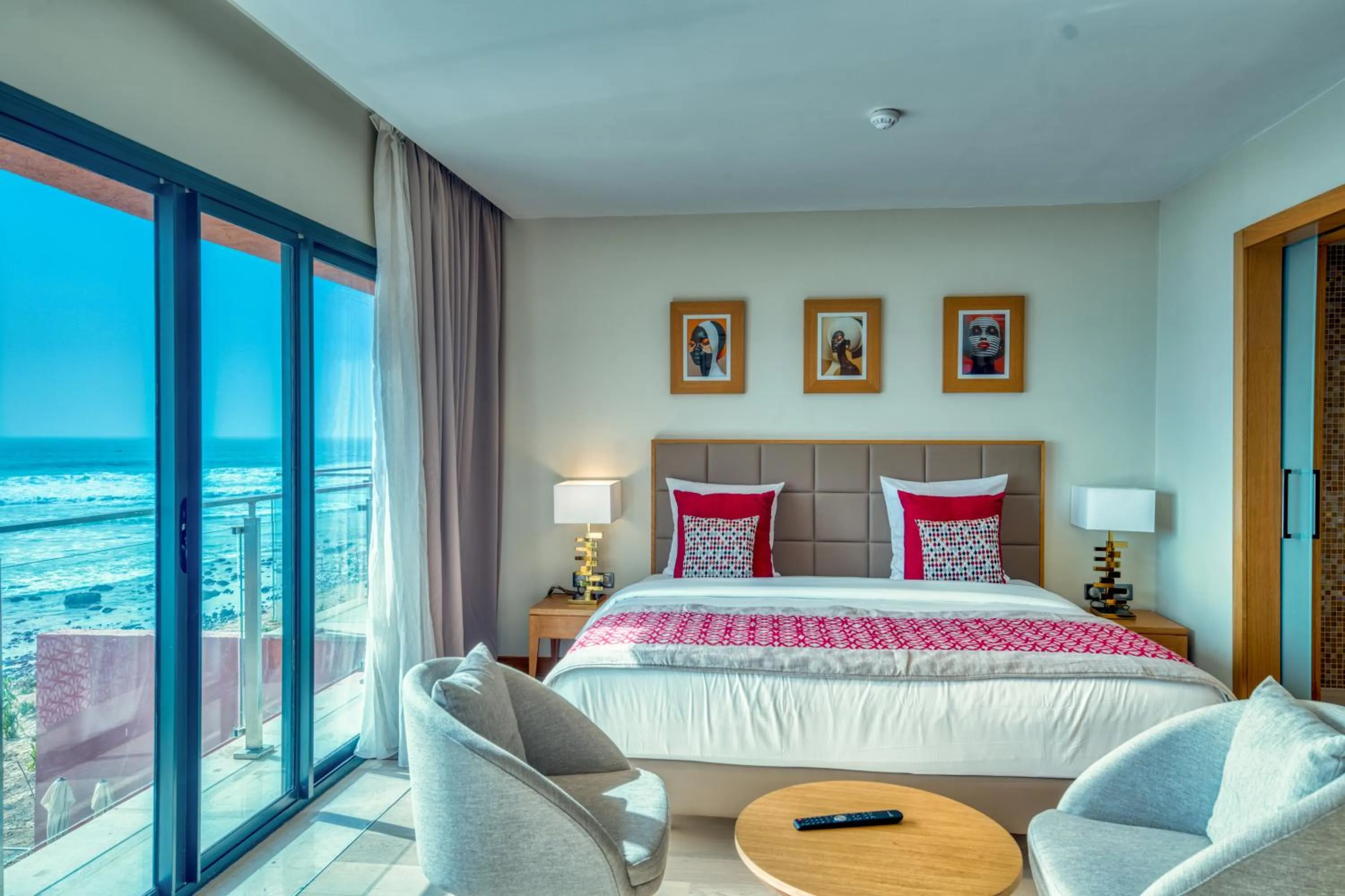 Bed in Azalaï Hôtel Dakar