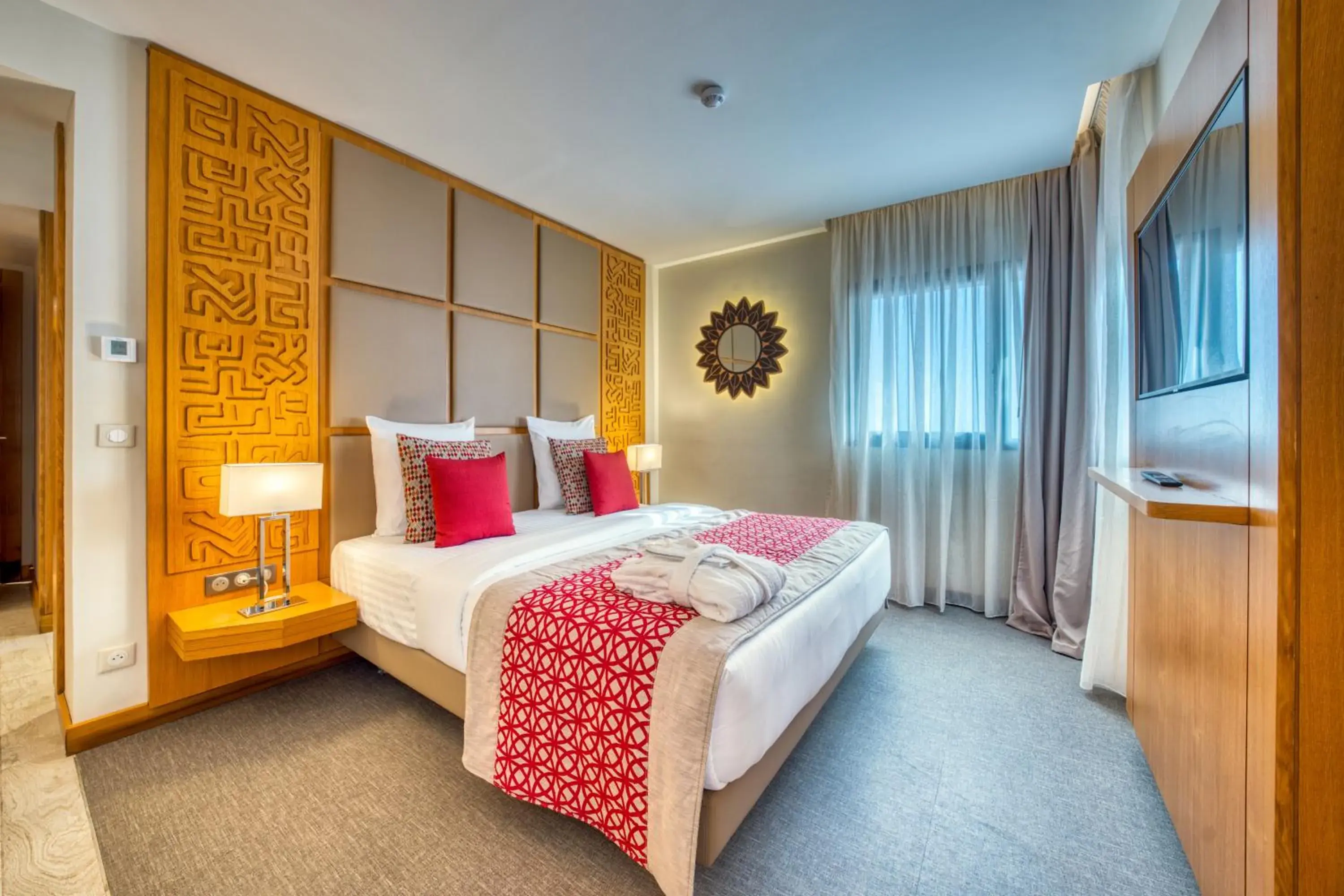 Bed in Azalaï Hôtel Dakar Bed in Azalaï Hôtel Dakar