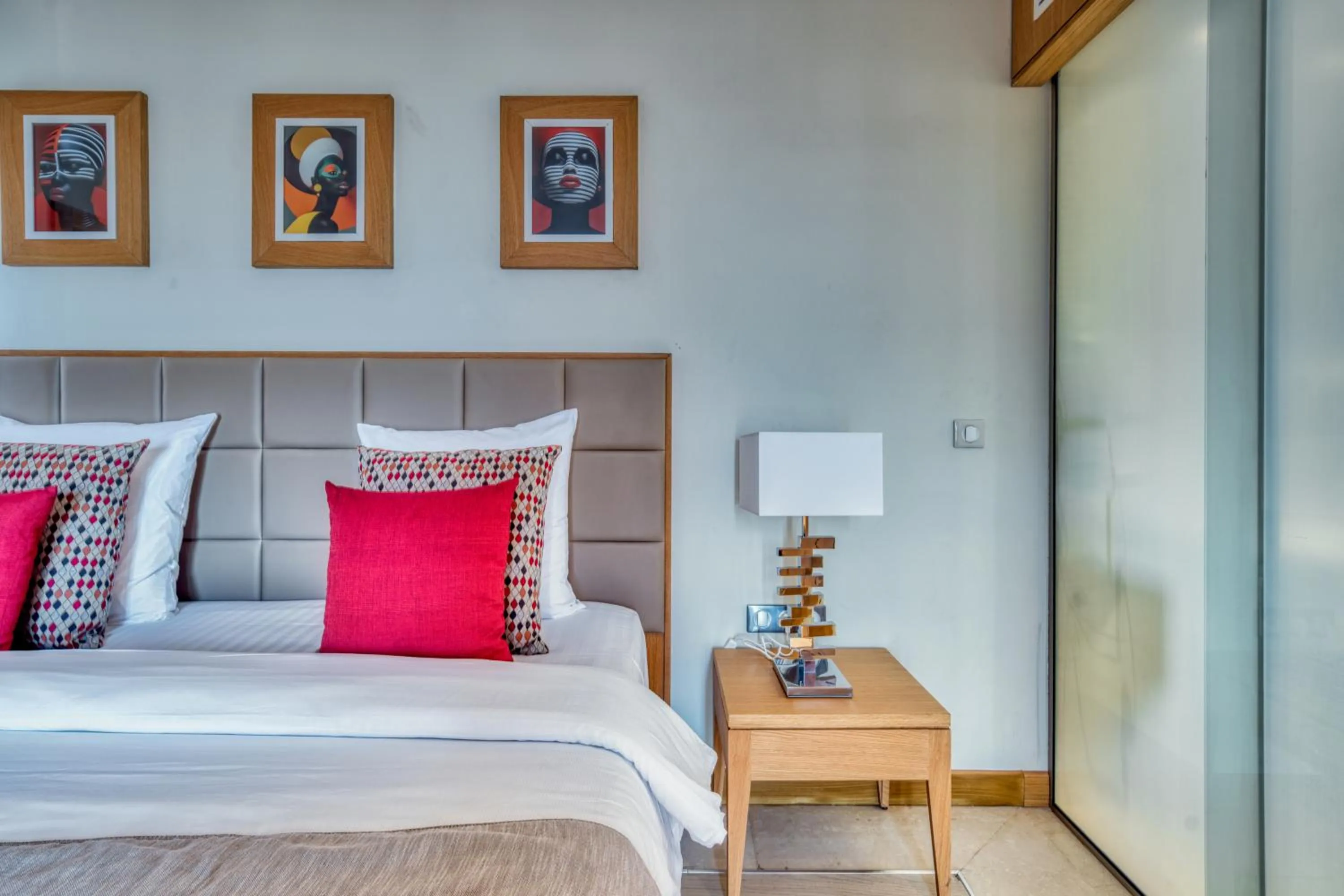 Bed in Azalaï Hôtel Dakar