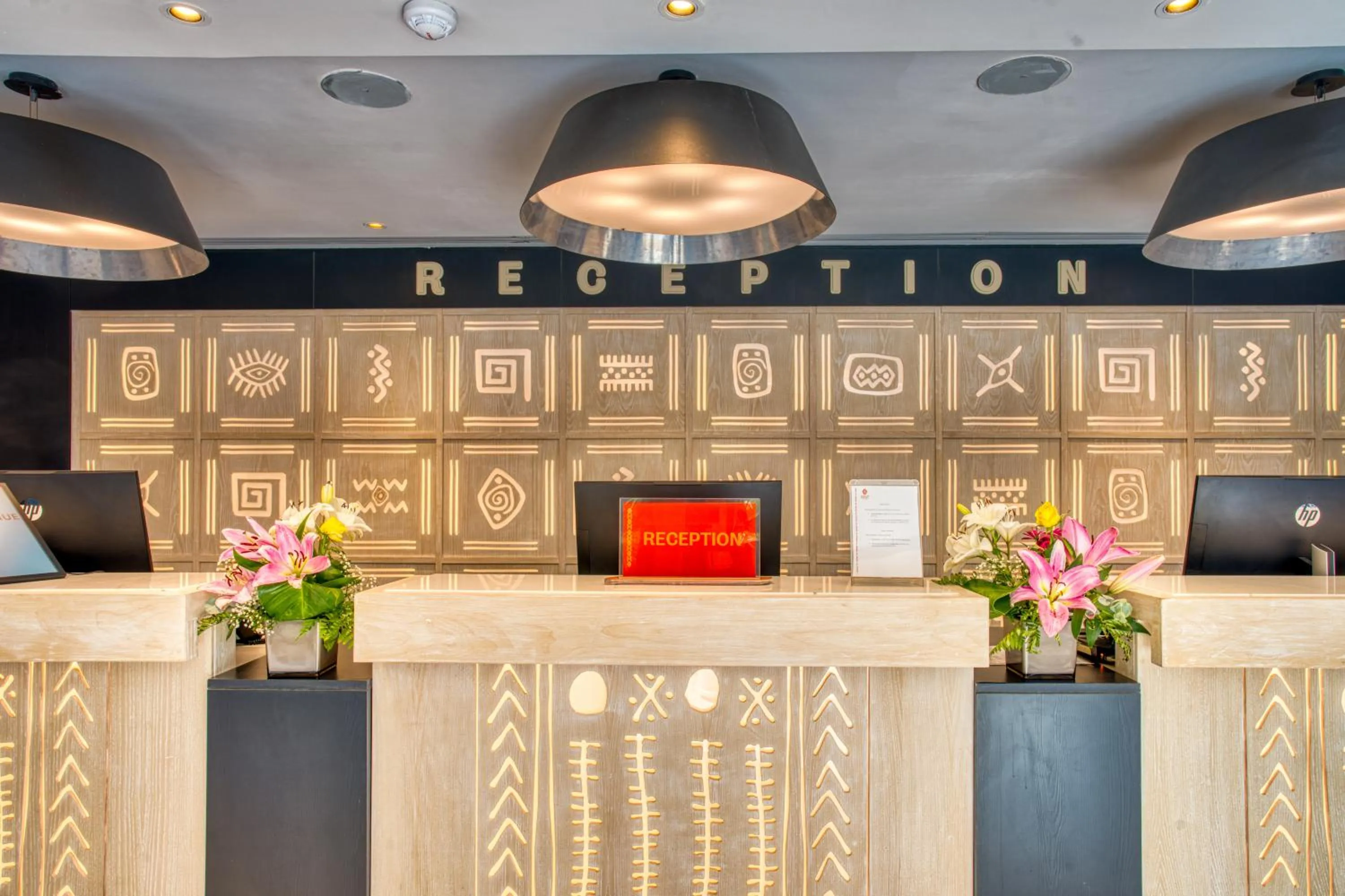 Lobby or reception in Azalaï Hôtel Dakar